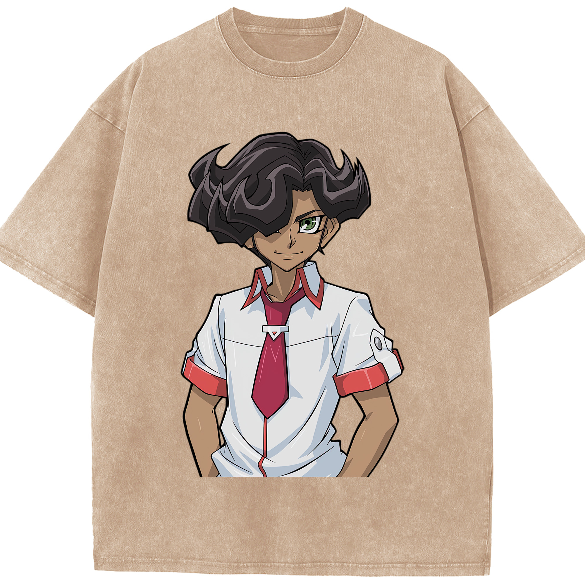 （画像用） 遊☆戯☆王 Yu-Gi-Oh! 綿100% ヴィンテージ風 半袖Tシャツ（フロントプリント）
