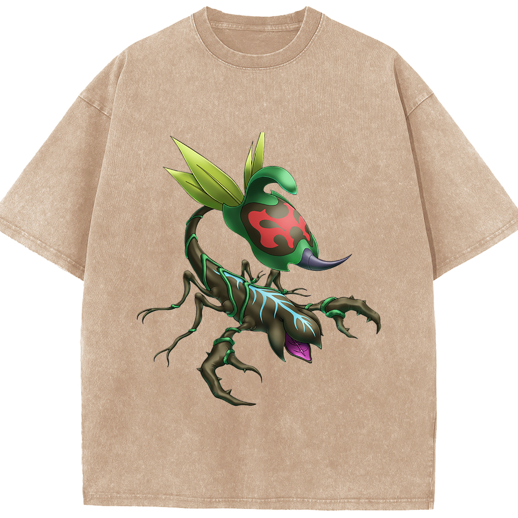 （画像用） 遊☆戯☆王 Yu-Gi-Oh! 綿100% ヴィンテージ風 半袖Tシャツ（フロントプリント）