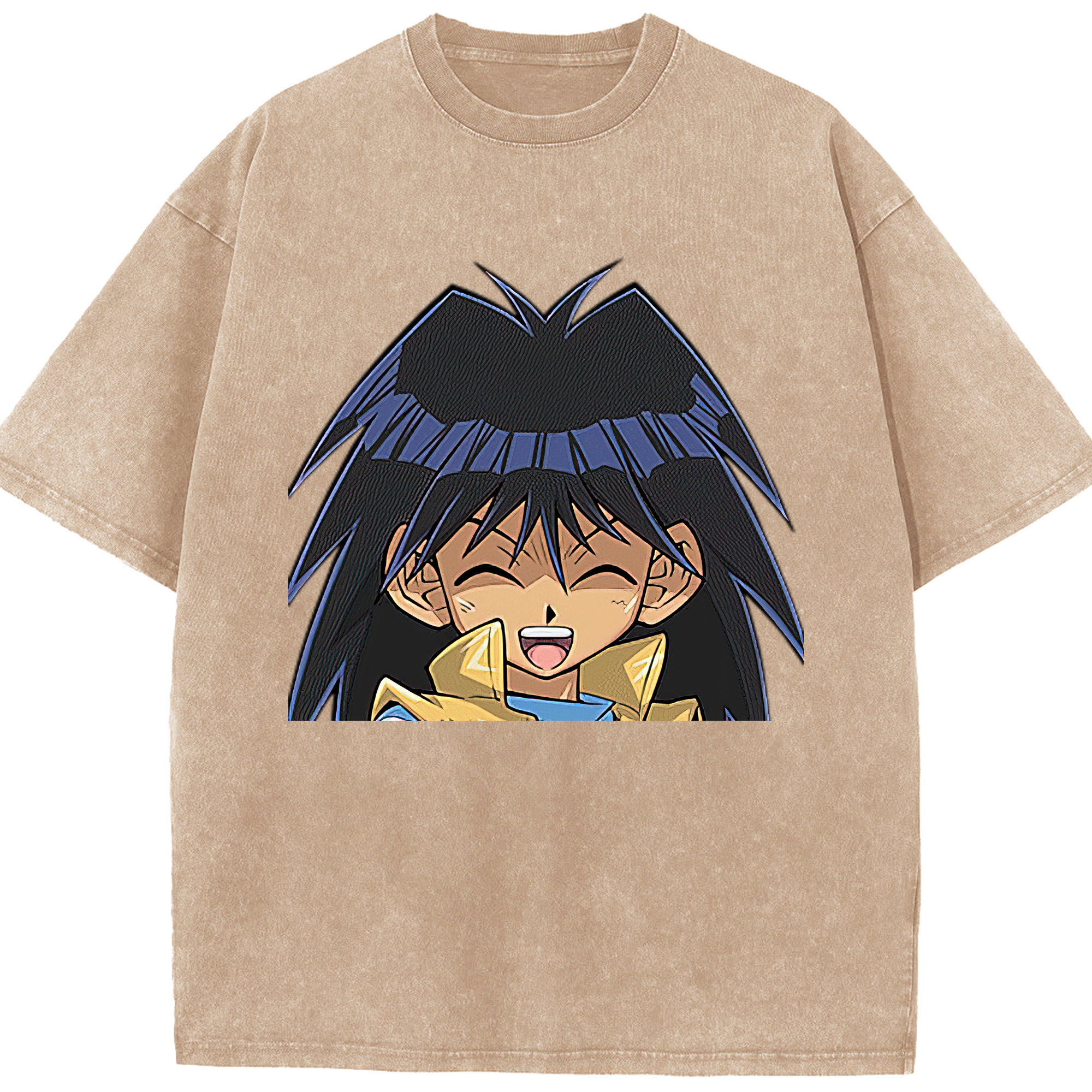 （画像用） 遊☆戯☆王 Yu-Gi-Oh! 綿100% ヴィンテージ風 半袖Tシャツ（フロントプリント）