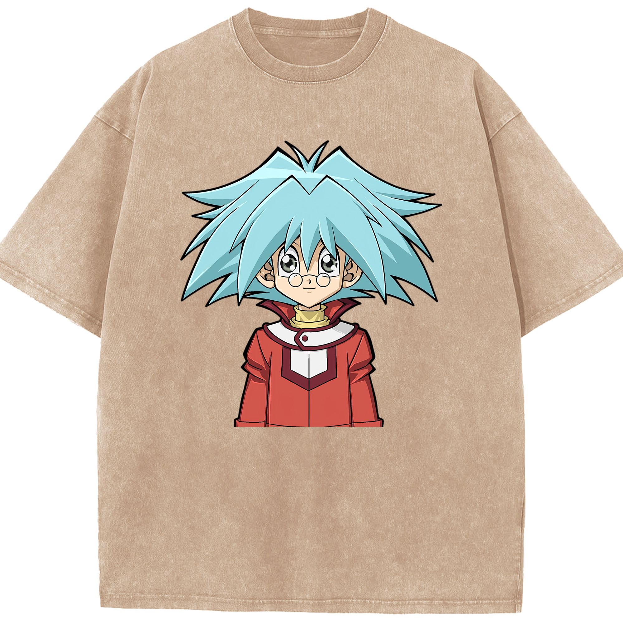 （画像用） 遊☆戯☆王 Yu-Gi-Oh! 綿100% ヴィンテージ風 半袖Tシャツ（フロントプリント）