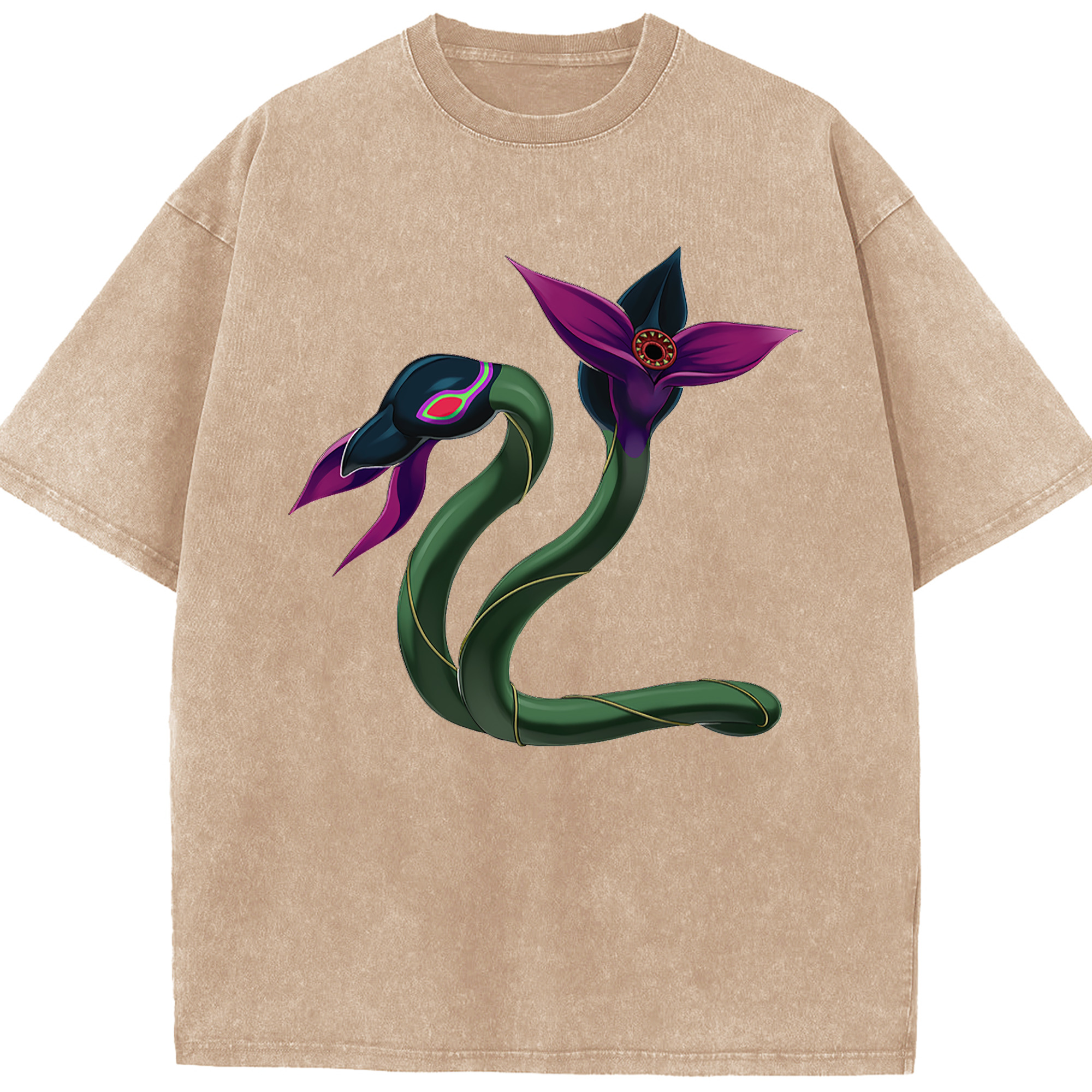 （画像用） 遊☆戯☆王 Yu-Gi-Oh! 綿100% ヴィンテージ風 半袖Tシャツ（フロントプリント）