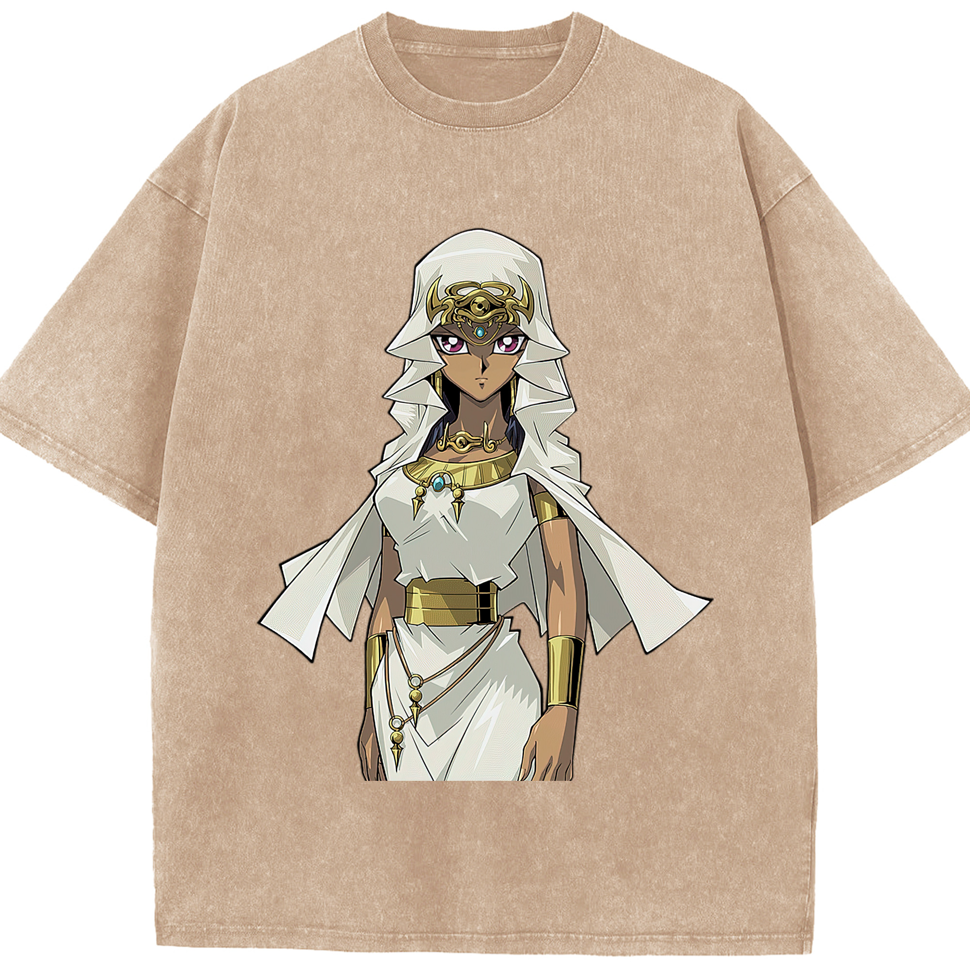 （画像用） 遊☆戯☆王 Yu-Gi-Oh! 綿100% ヴィンテージ風 半袖Tシャツ（フロントプリント）