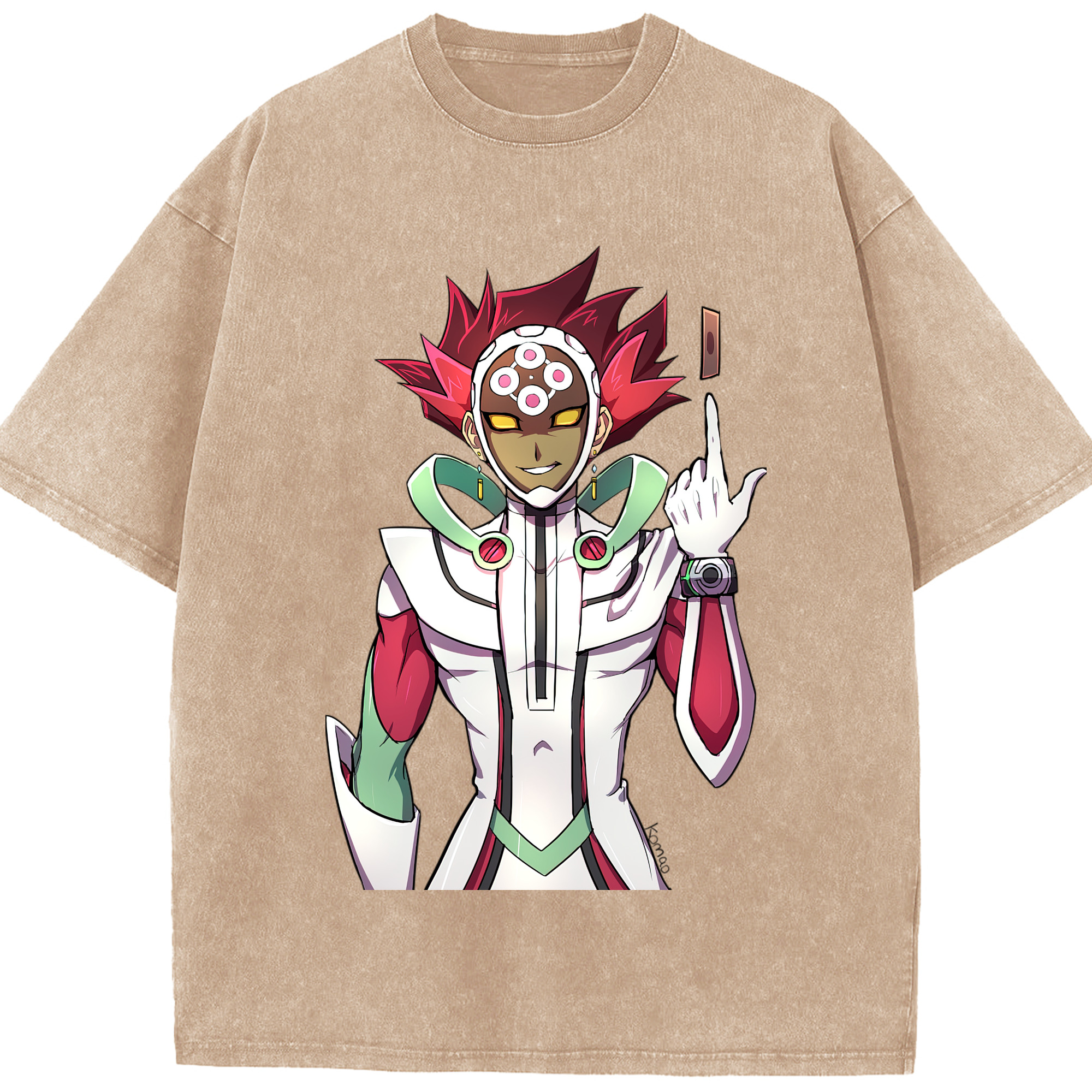 （画像用） 遊☆戯☆王 Yu-Gi-Oh! 綿100% ヴィンテージ風 半袖Tシャツ（フロントプリント）
