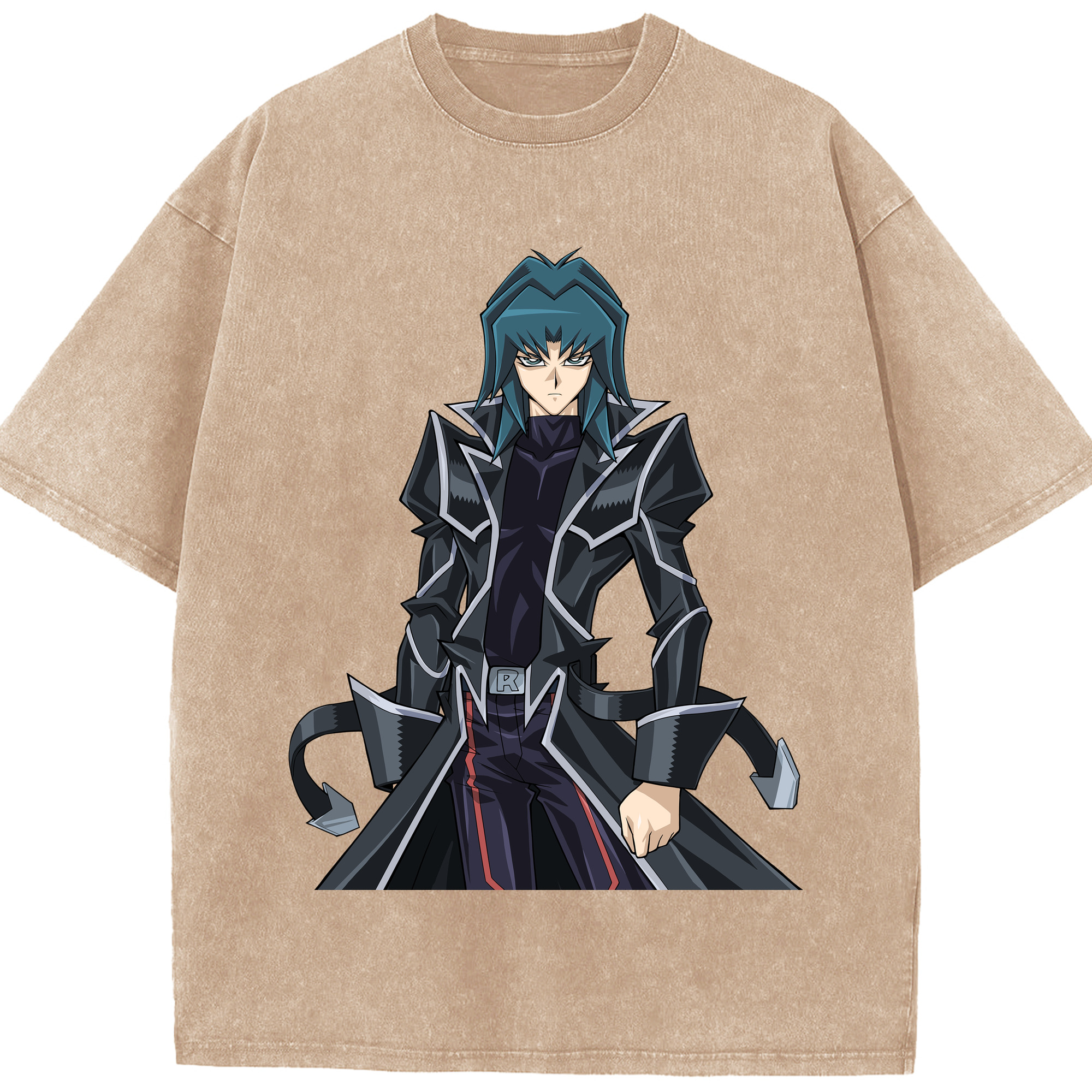 （画像用） 遊☆戯☆王 Yu-Gi-Oh! 綿100% ヴィンテージ風 半袖Tシャツ（フロントプリント）