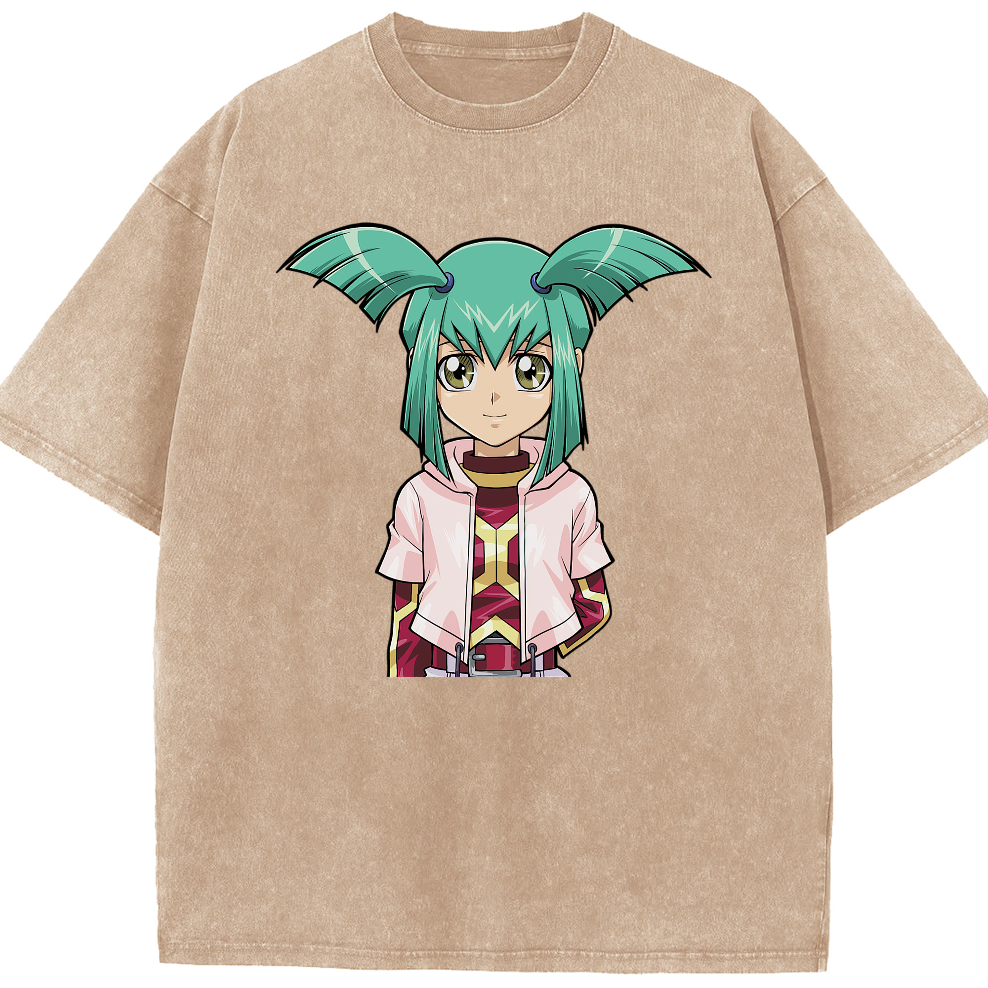 （画像用） 遊☆戯☆王 Yu-Gi-Oh! 綿100% ヴィンテージ風 半袖Tシャツ（フロントプリント）