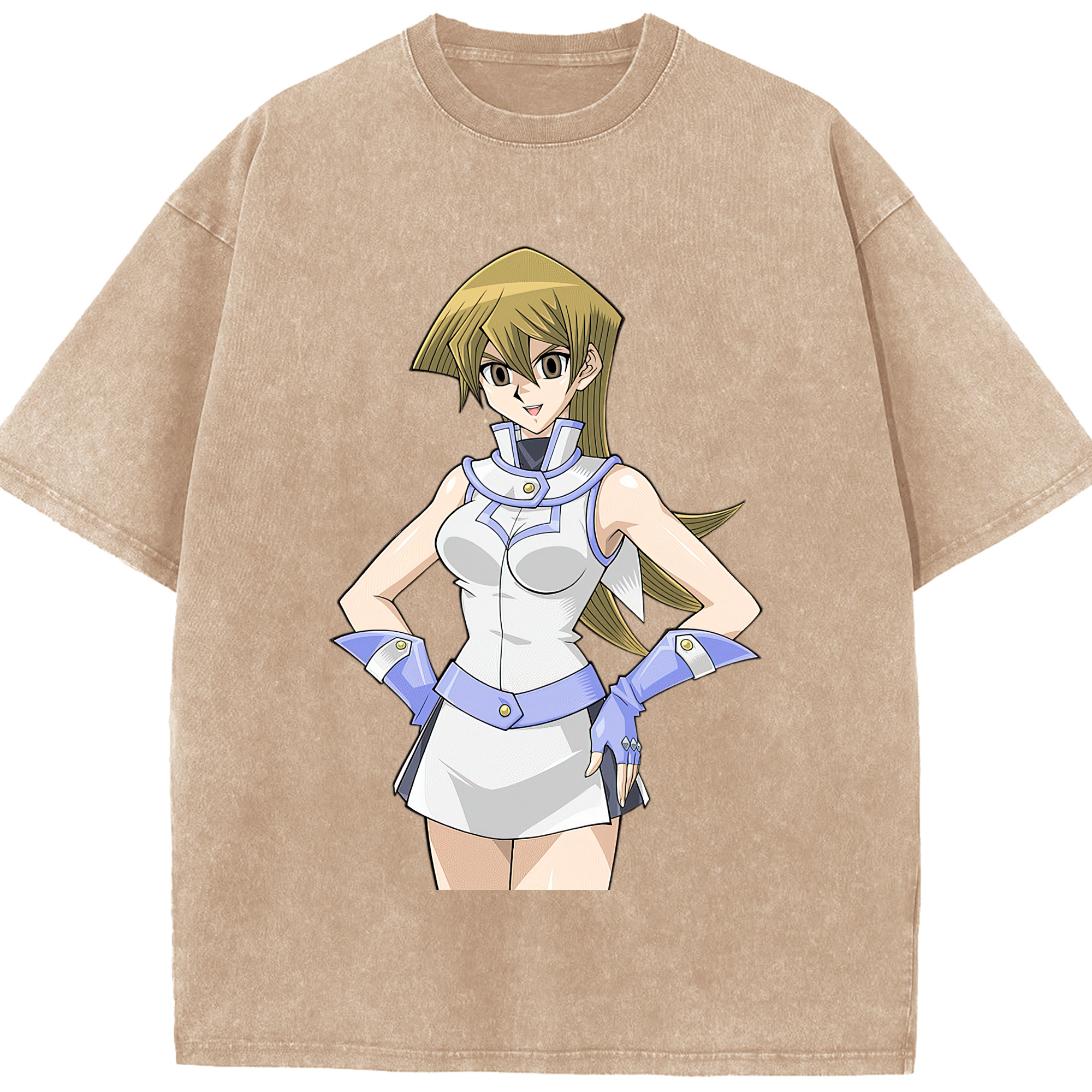 （画像用） 遊☆戯☆王 Yu-Gi-Oh! 綿100% ヴィンテージ風 半袖Tシャツ（フロントプリント）
