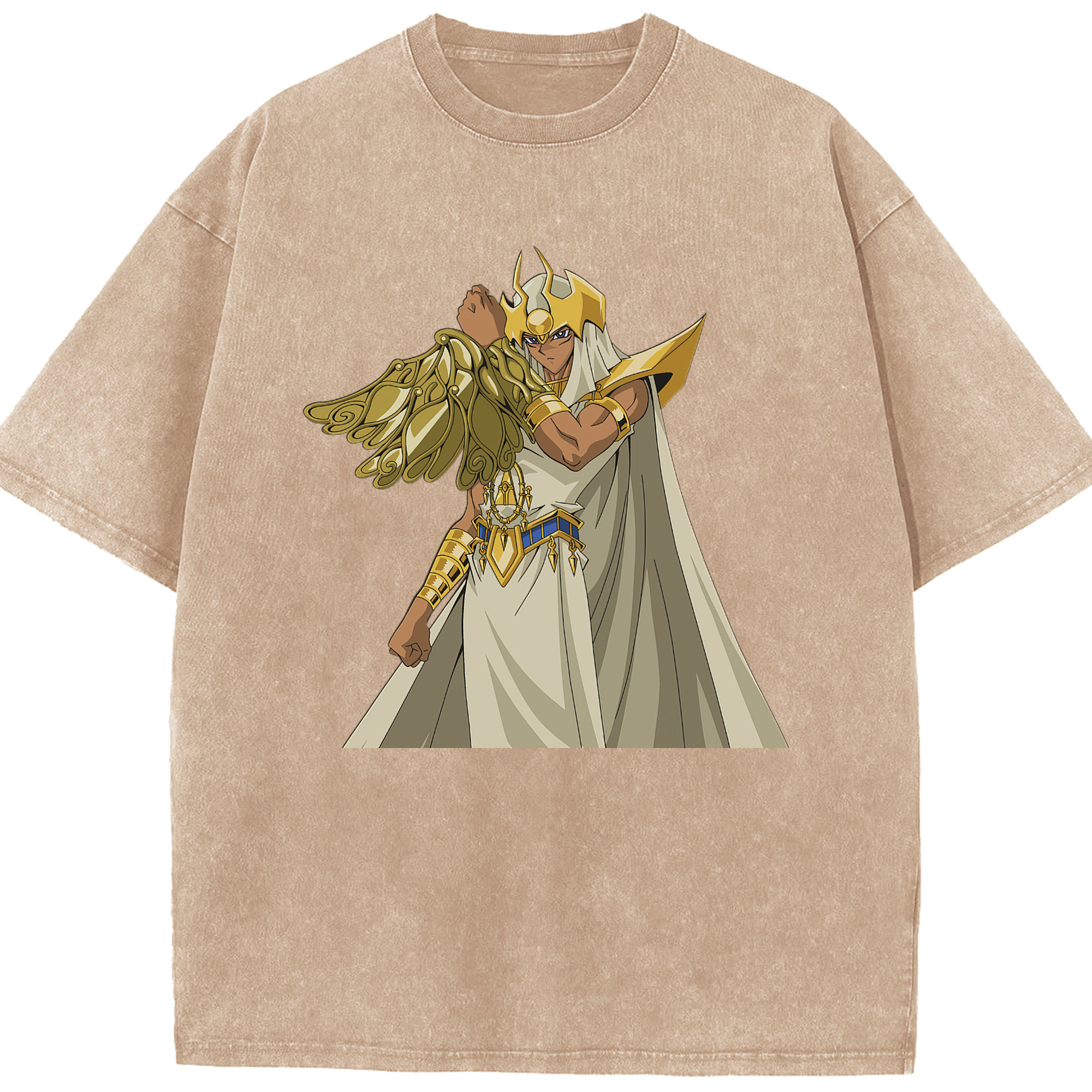 （画像用） 遊☆戯☆王 Yu-Gi-Oh! 綿100% ヴィンテージ風 半袖Tシャツ（フロントプリント）