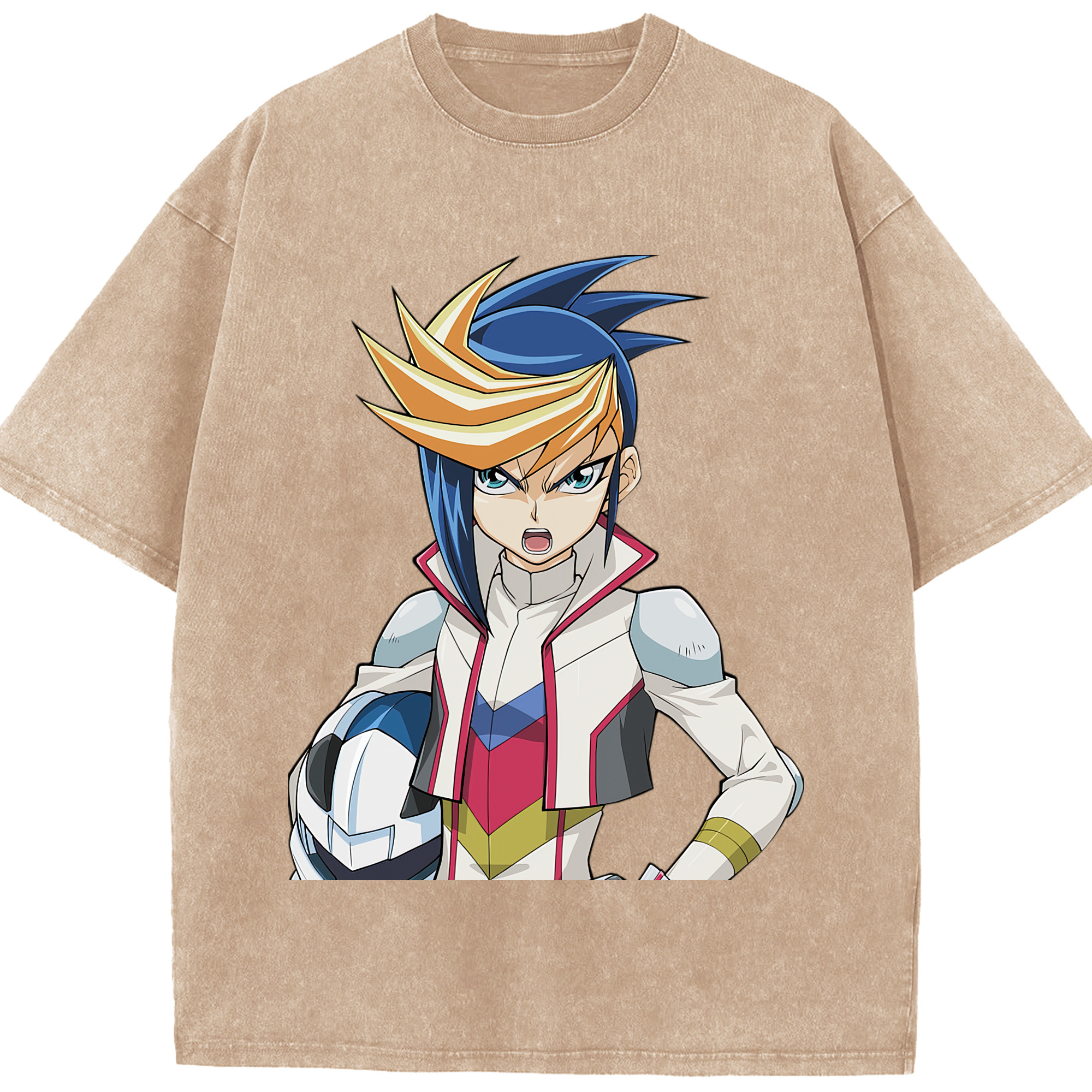 （画像用） 遊☆戯☆王 Yu-Gi-Oh! 綿100% ヴィンテージ風 半袖Tシャツ（フロントプリント）