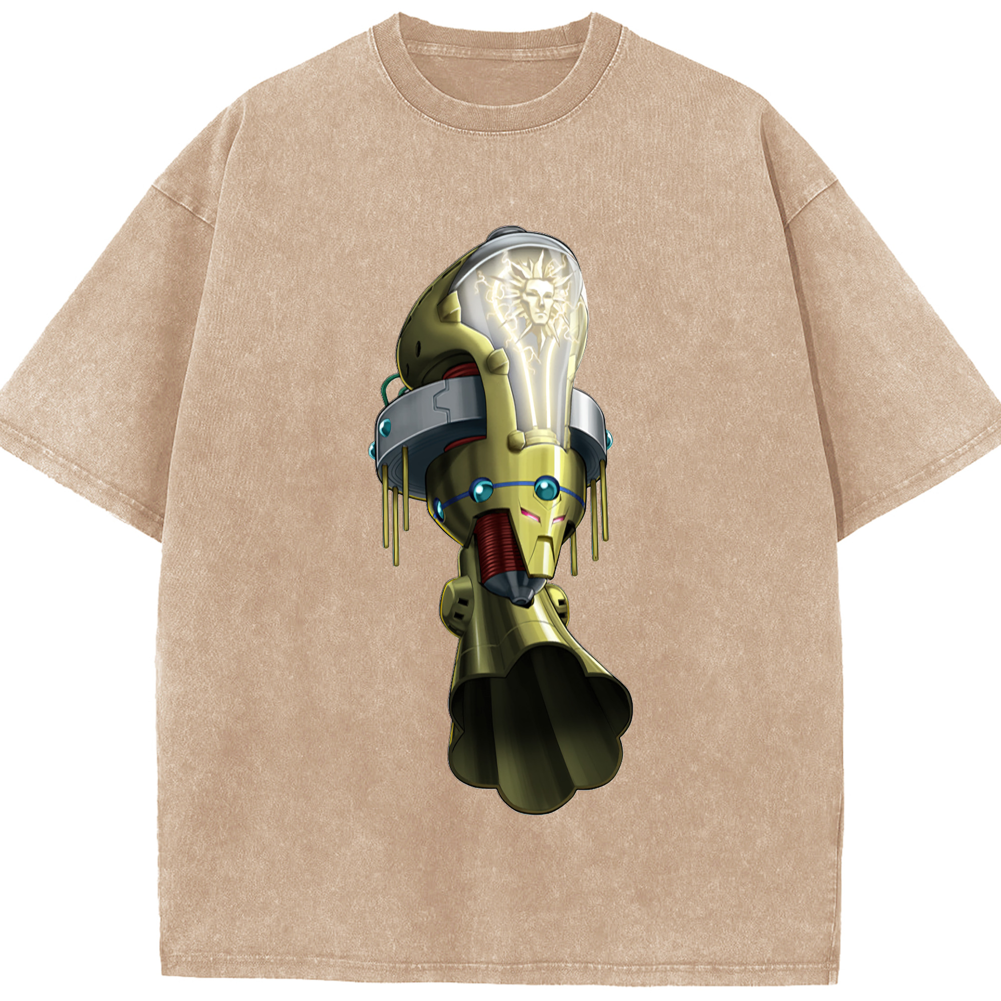 （画像用） 遊☆戯☆王 Yu-Gi-Oh! 綿100% ヴィンテージ風 半袖Tシャツ（フロントプリント）