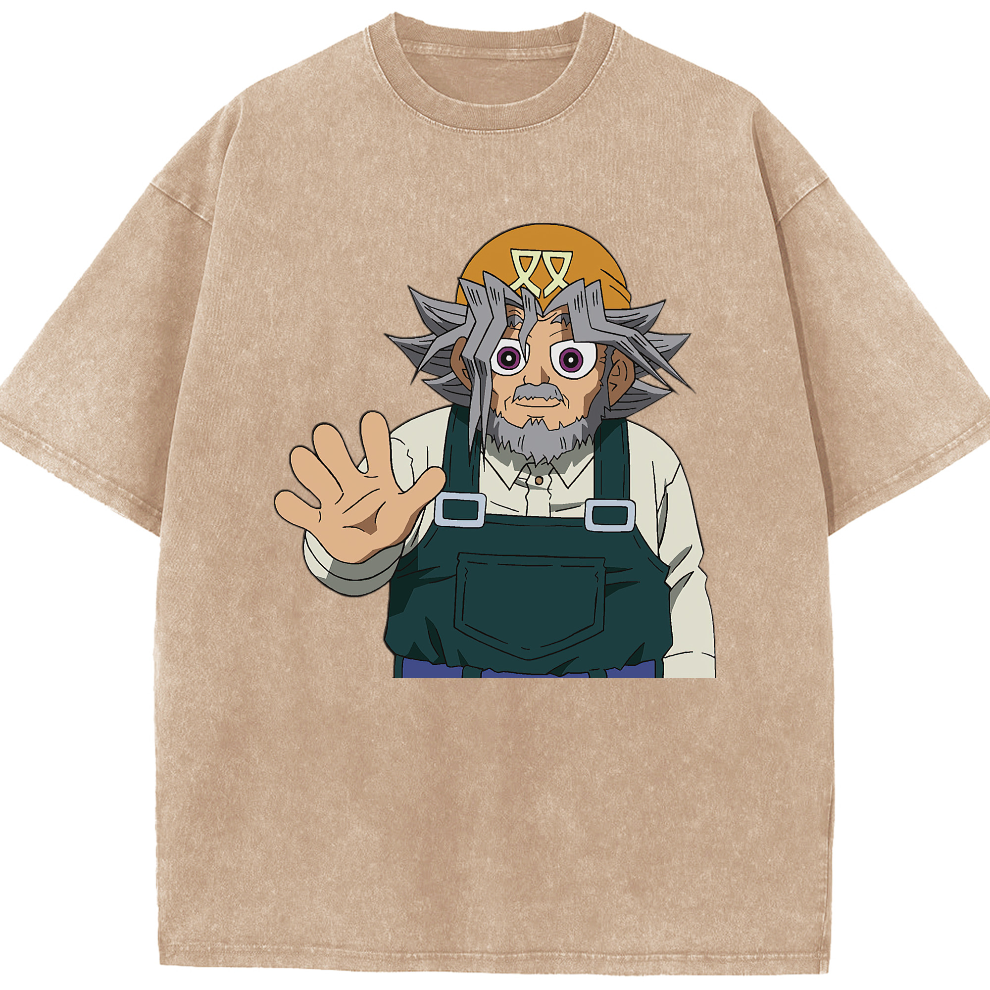 （画像用） 遊☆戯☆王 Yu-Gi-Oh! 綿100% ヴィンテージ風 半袖Tシャツ（フロントプリント）