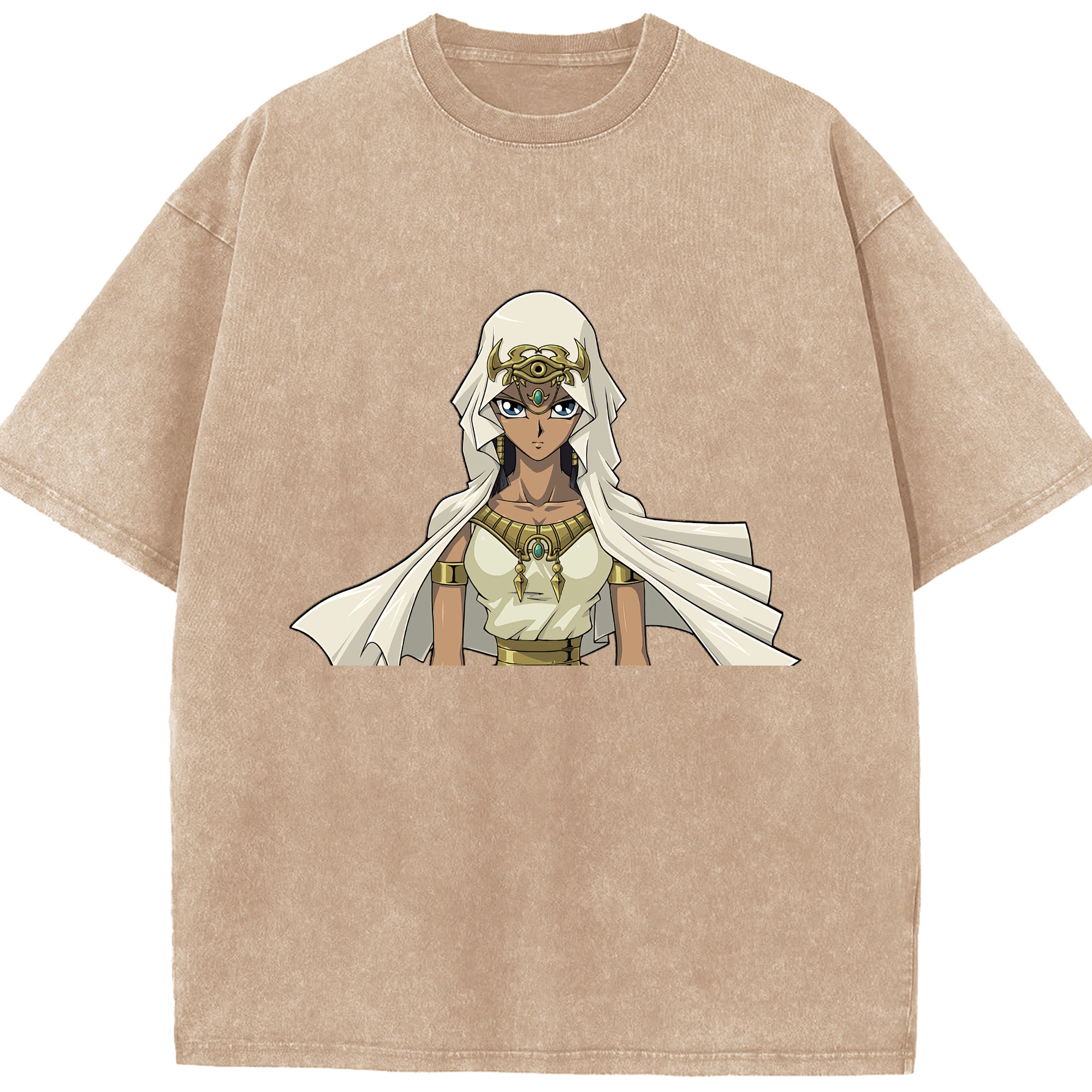 （画像用） 遊☆戯☆王 Yu-Gi-Oh! 綿100% ヴィンテージ風 半袖Tシャツ（フロントプリント）