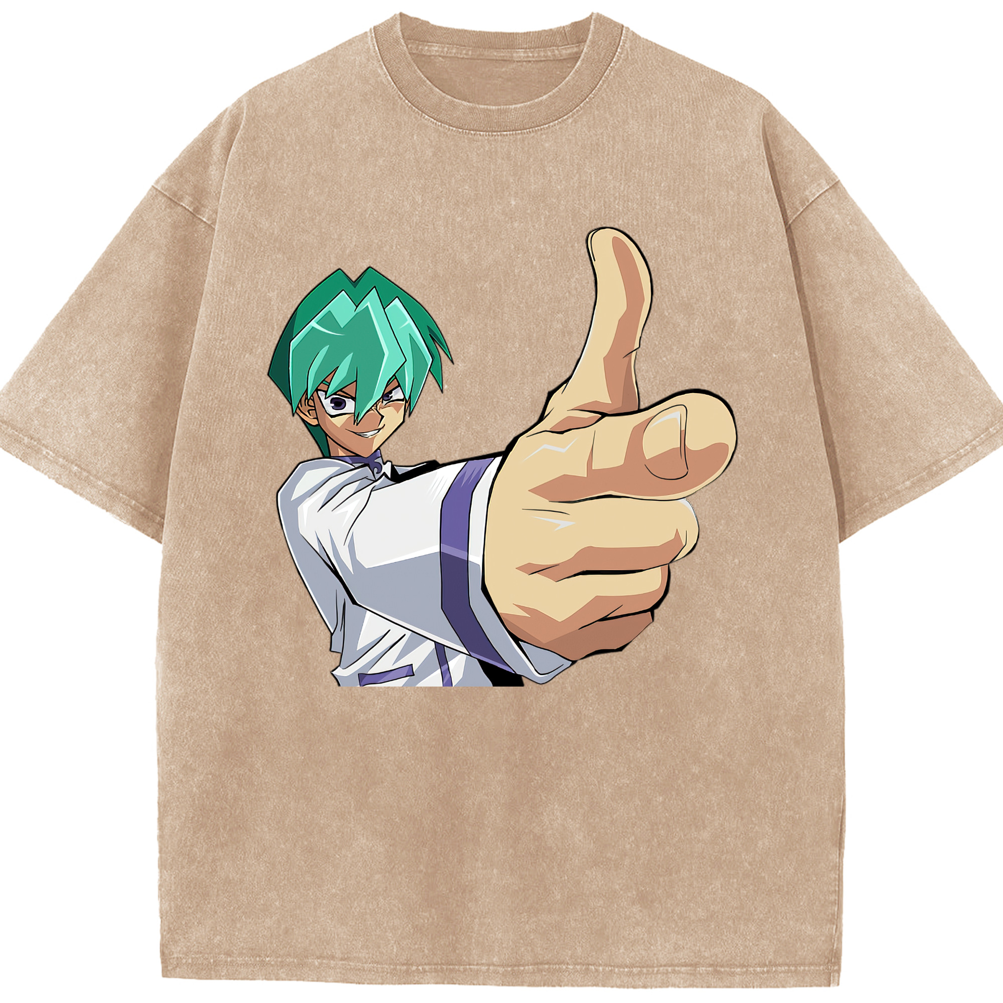 （画像用） 遊☆戯☆王 Yu-Gi-Oh! 綿100% ヴィンテージ風 半袖Tシャツ（フロントプリント）