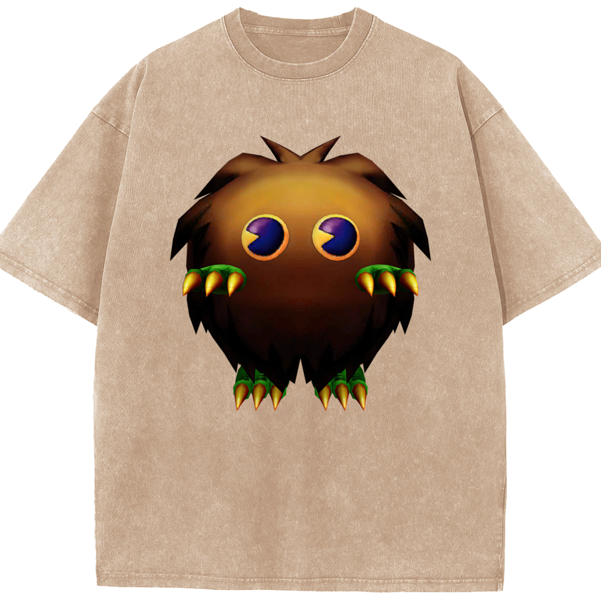 （画像用） 遊☆戯☆王 Yu-Gi-Oh! 綿100% ヴィンテージ風 半袖Tシャツ（フロントプリント）