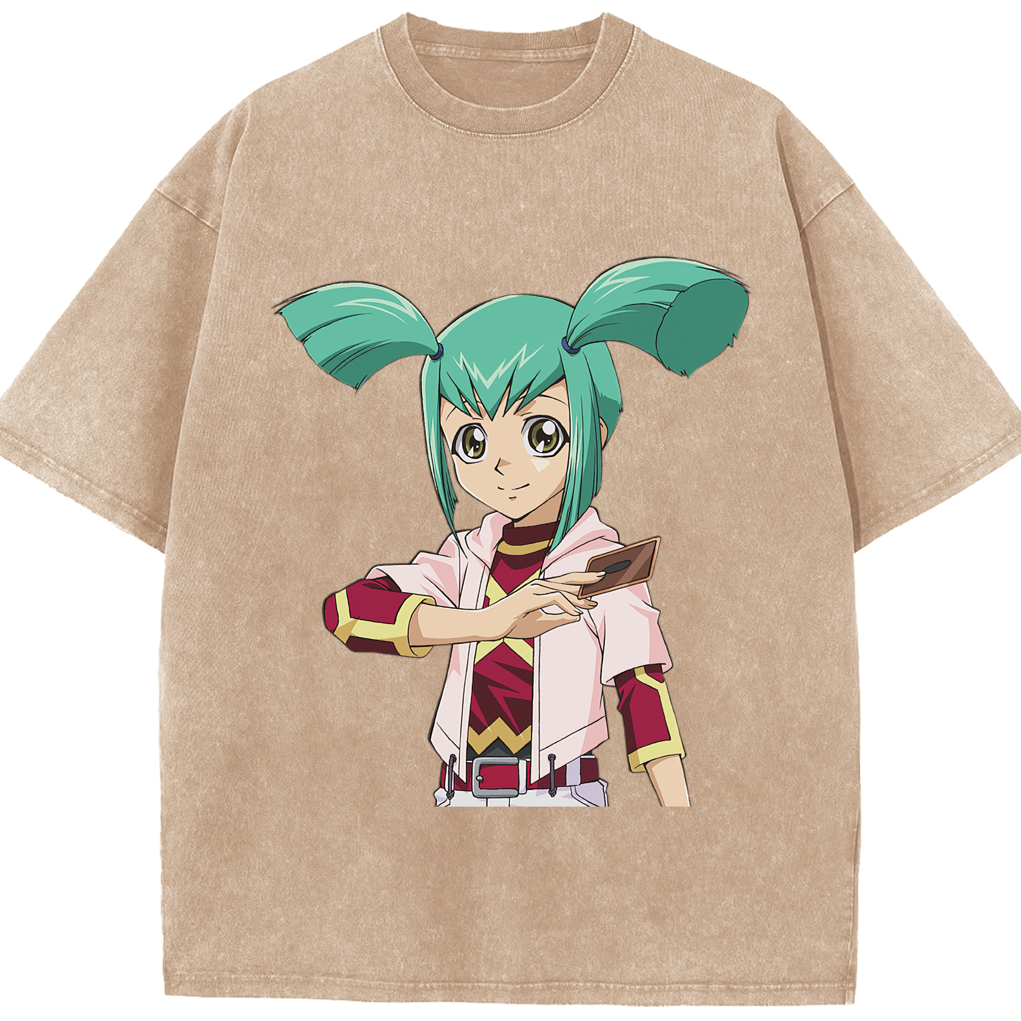 （画像用） 遊☆戯☆王 Yu-Gi-Oh! 綿100% ヴィンテージ風 半袖Tシャツ（フロントプリント）