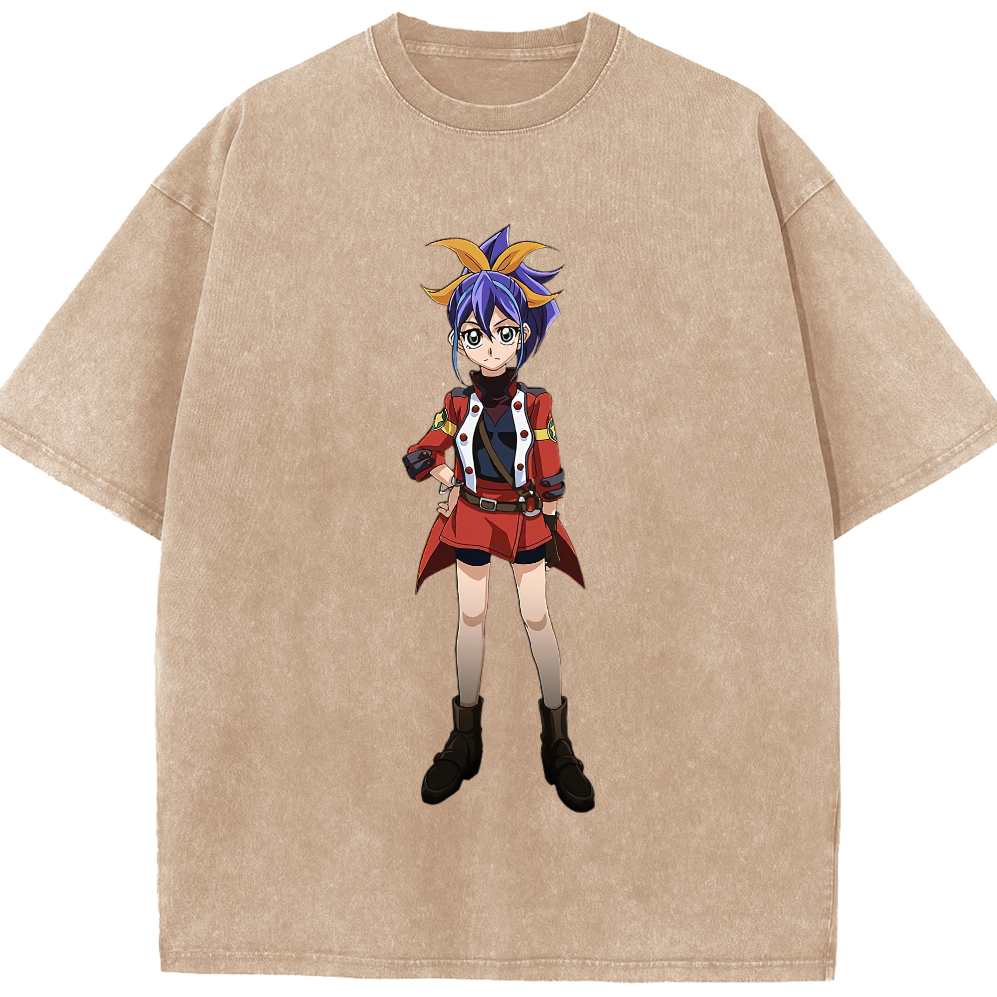 （画像用） 遊☆戯☆王 Yu-Gi-Oh! 綿100% ヴィンテージ風 半袖Tシャツ（フロントプリント）