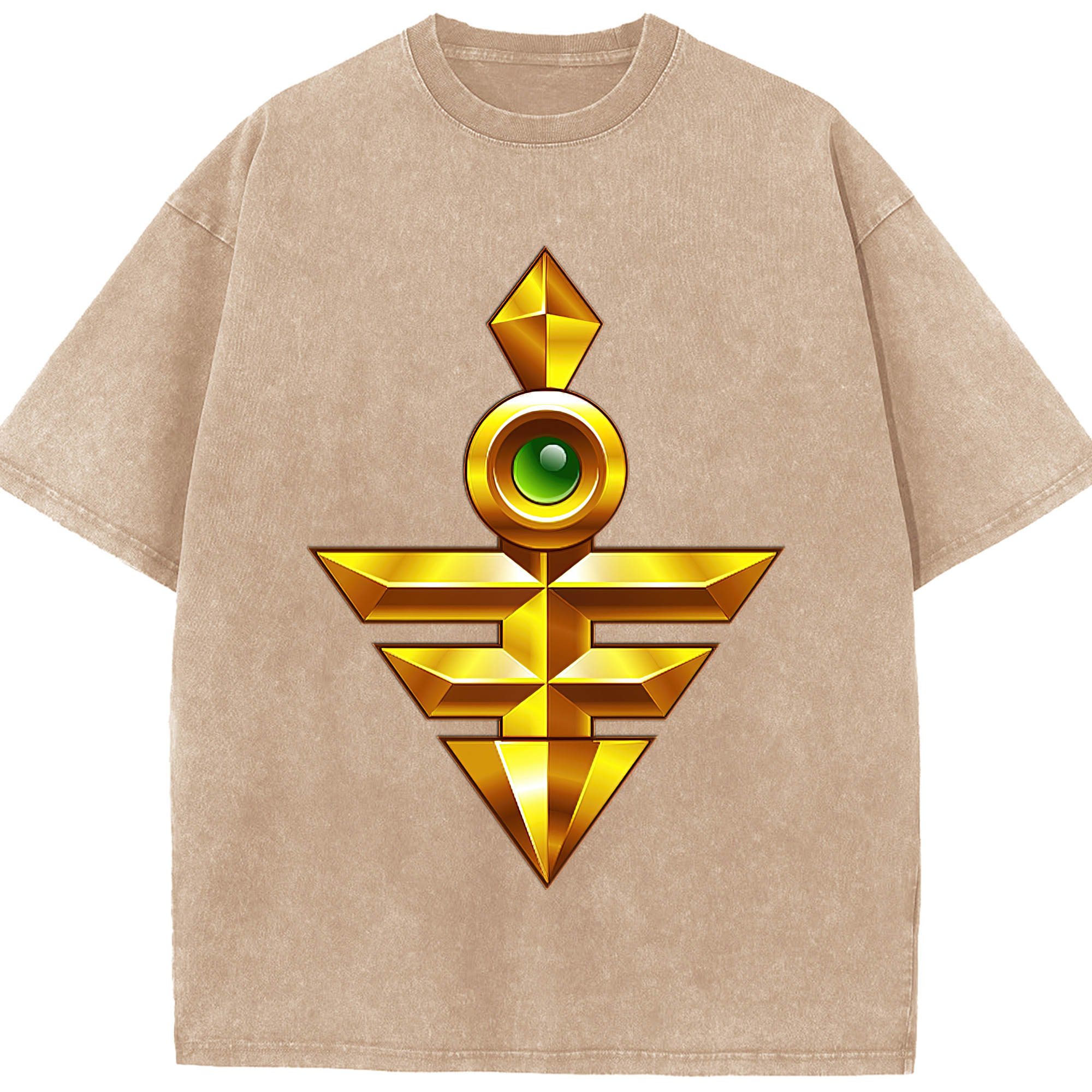 （画像用） 遊☆戯☆王 Yu-Gi-Oh! 綿100% ヴィンテージ風 半袖Tシャツ（フロントプリント）