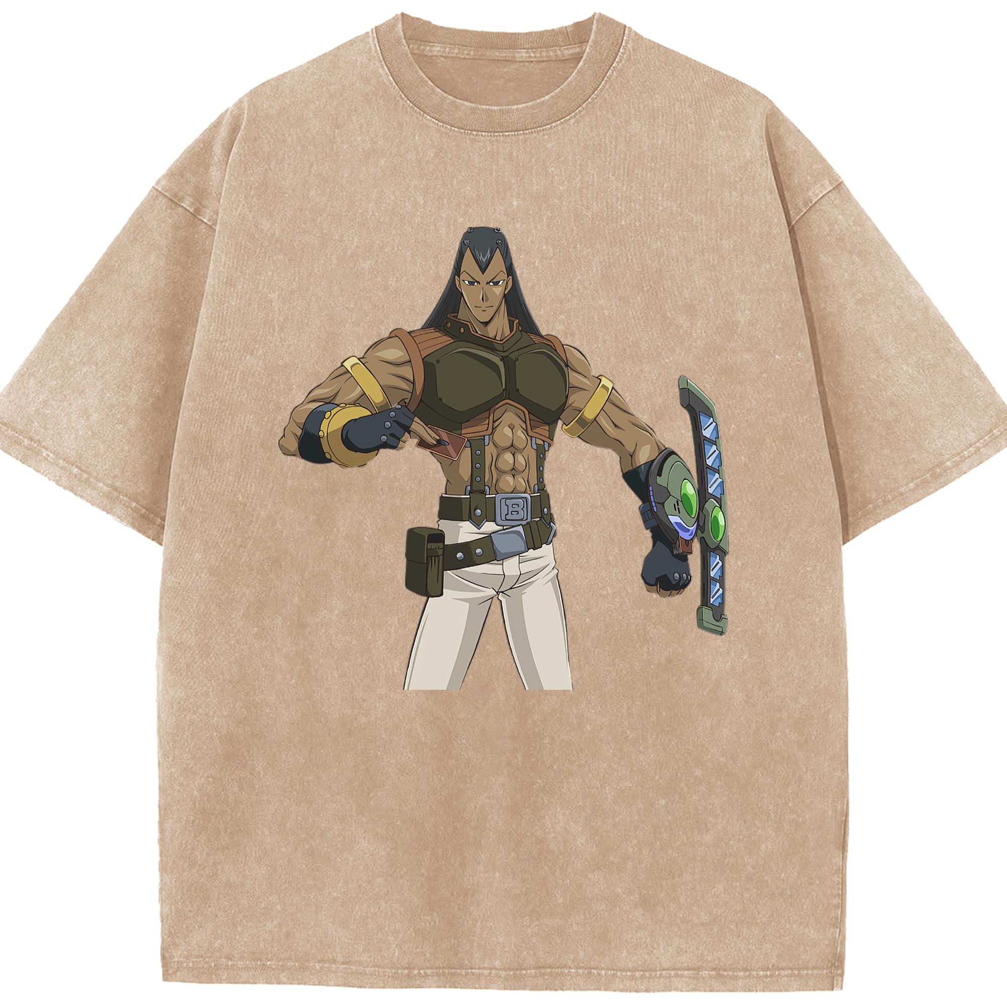 （画像用） 遊☆戯☆王 Yu-Gi-Oh! 綿100% ヴィンテージ風 半袖Tシャツ（フロントプリント）