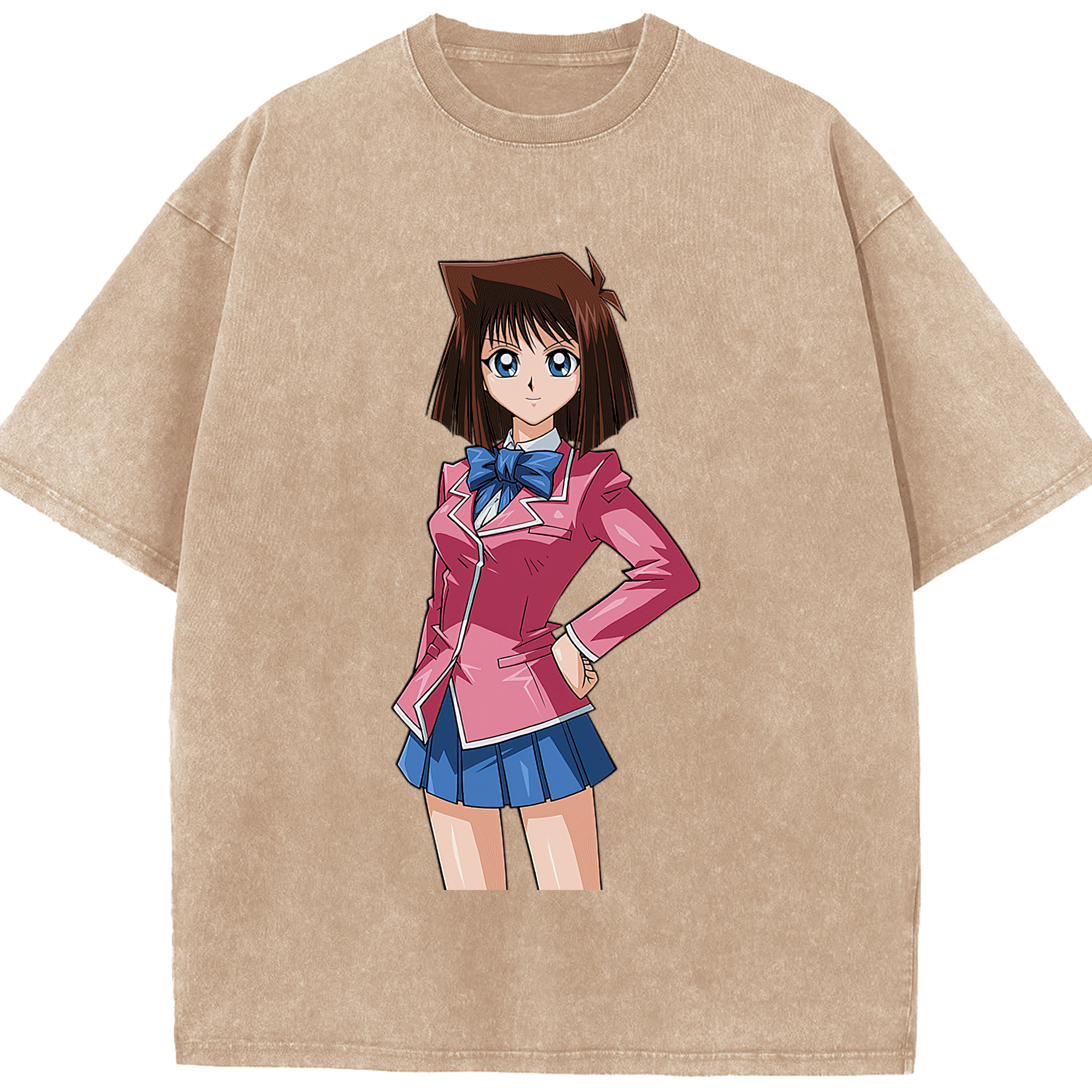 （画像用） 遊☆戯☆王 Yu-Gi-Oh! 綿100% ヴィンテージ風 半袖Tシャツ（フロントプリント）