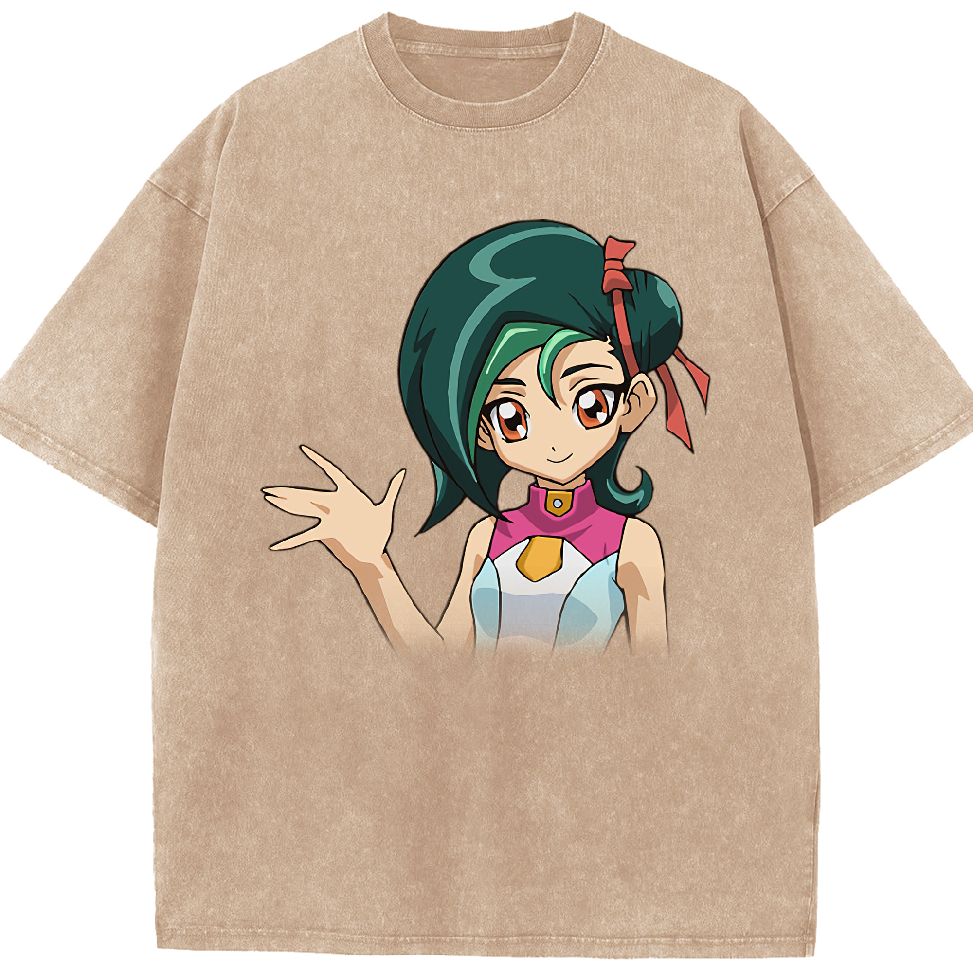 （画像用） 遊☆戯☆王 Yu-Gi-Oh! 綿100% ヴィンテージ風 半袖Tシャツ（フロントプリント）