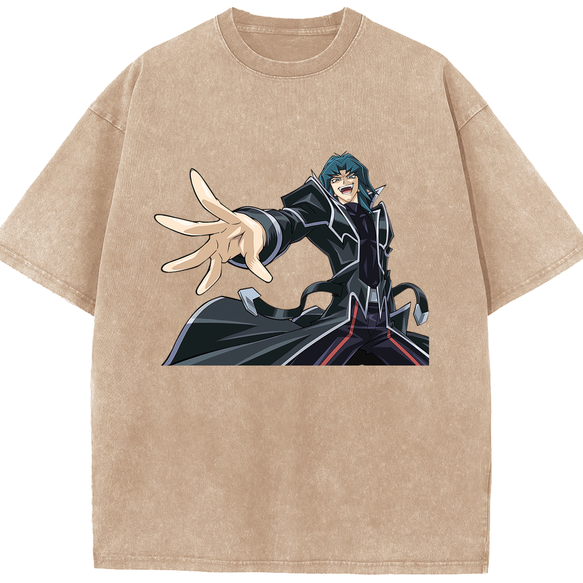 （画像用） 遊☆戯☆王 Yu-Gi-Oh! 綿100% ヴィンテージ風 半袖Tシャツ（フロントプリント）