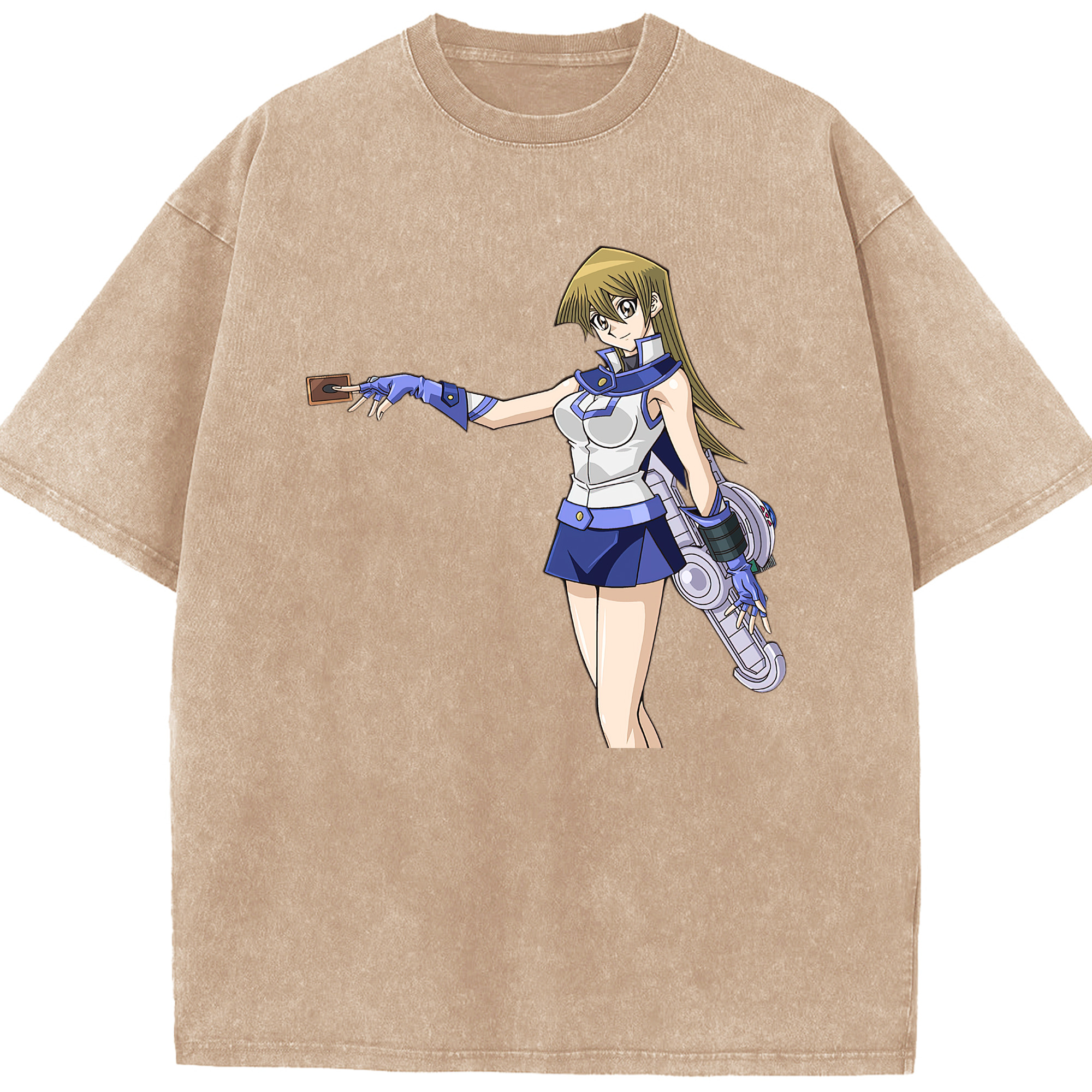 （画像用） 遊☆戯☆王 Yu-Gi-Oh! 綿100% ヴィンテージ風 半袖Tシャツ（フロントプリント）