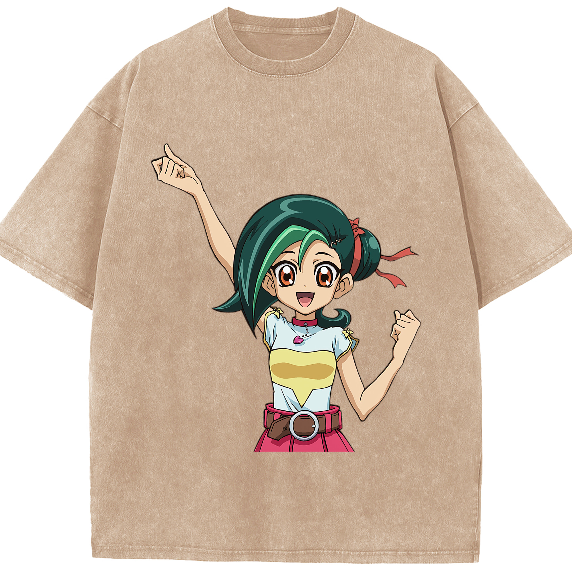 （画像用） 遊☆戯☆王 Yu-Gi-Oh! 綿100% ヴィンテージ風 半袖Tシャツ（フロントプリント）