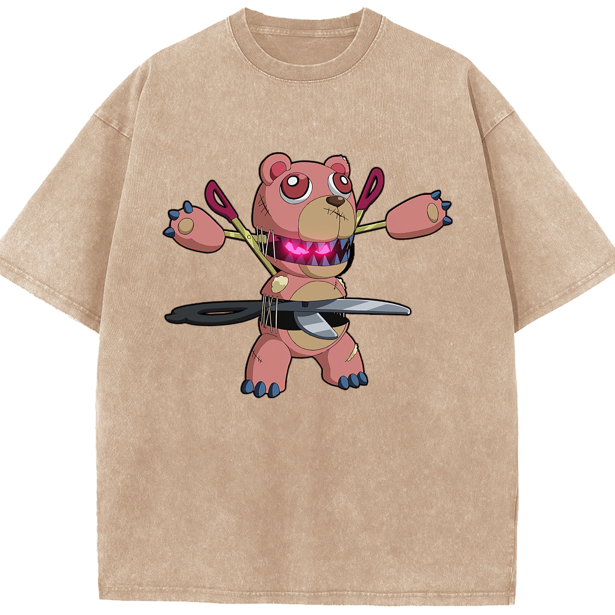 （画像用） 遊☆戯☆王 Yu-Gi-Oh! 綿100% ヴィンテージ風 半袖Tシャツ（フロントプリント）