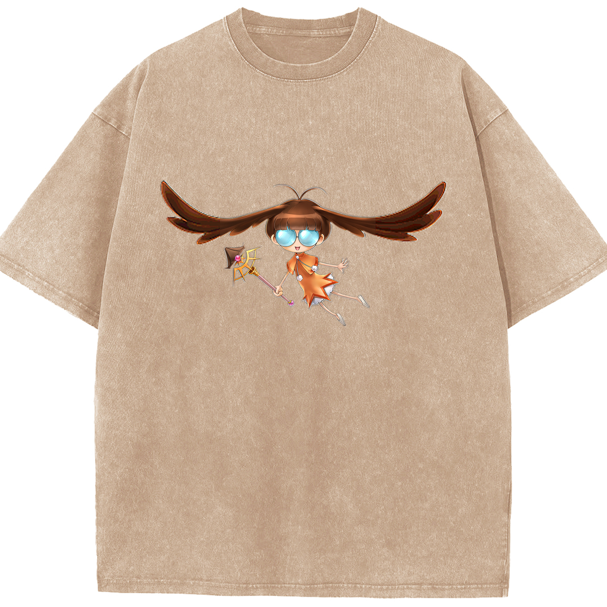 （画像用） 遊☆戯☆王 Yu-Gi-Oh! 綿100% ヴィンテージ風 半袖Tシャツ（フロントプリント）