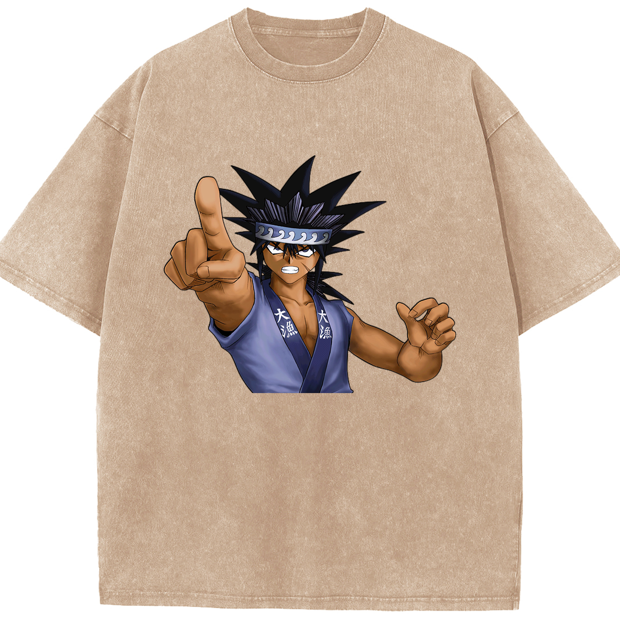 （画像用） 遊☆戯☆王 Yu-Gi-Oh! 綿100% ヴィンテージ風 半袖Tシャツ（フロントプリント）