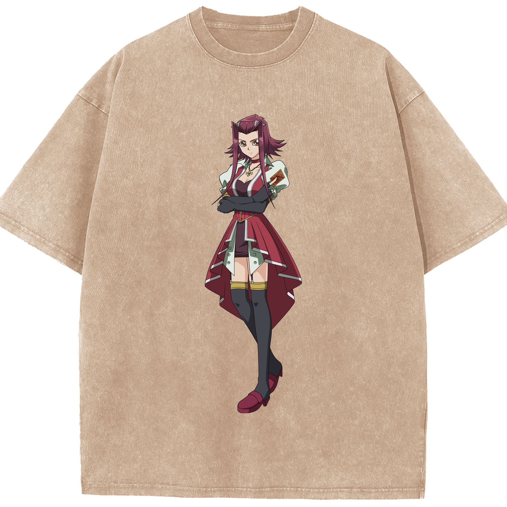 （画像用） 遊☆戯☆王 Yu-Gi-Oh! 綿100% ヴィンテージ風 半袖Tシャツ（フロントプリント）