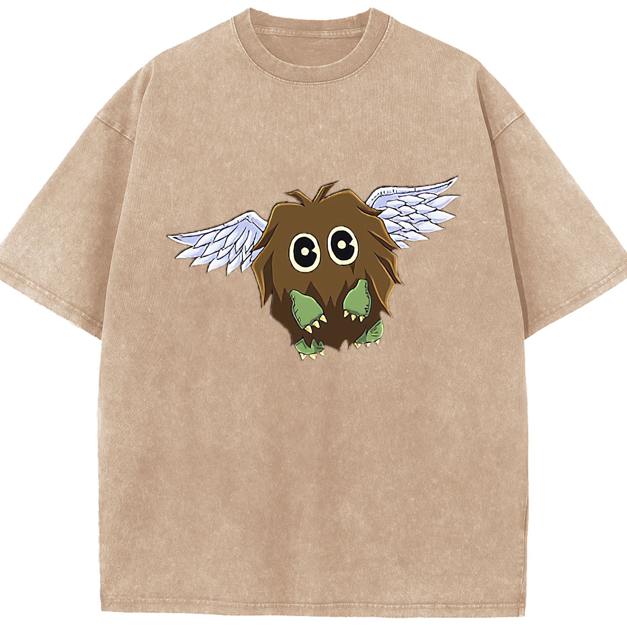 （画像用） 遊☆戯☆王 Yu-Gi-Oh! 綿100% ヴィンテージ風 半袖Tシャツ（フロントプリント）