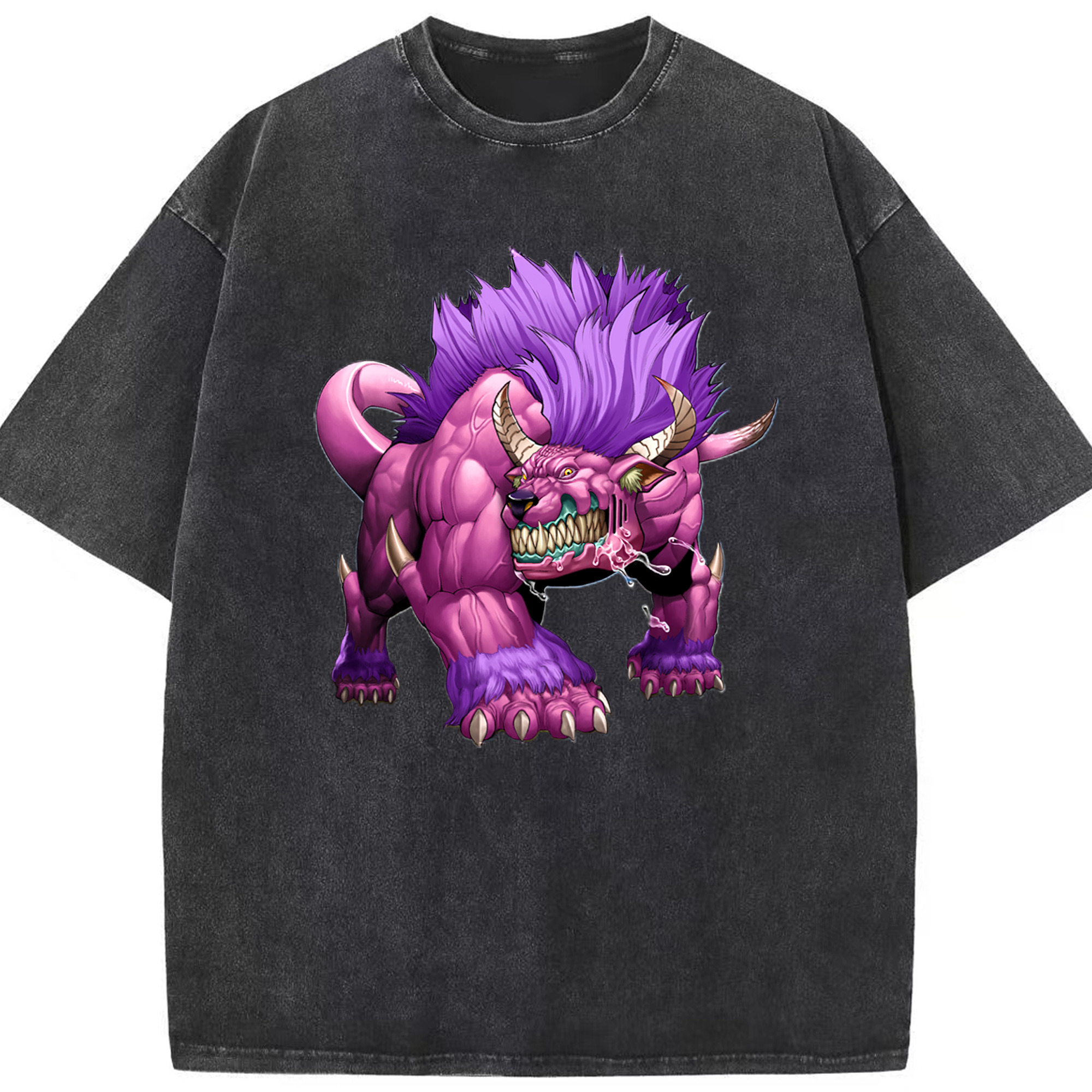 （画像用） 遊☆戯☆王 Yu-Gi-Oh! 綿100% ヴィンテージ風 半袖Tシャツ（フロントプリント）