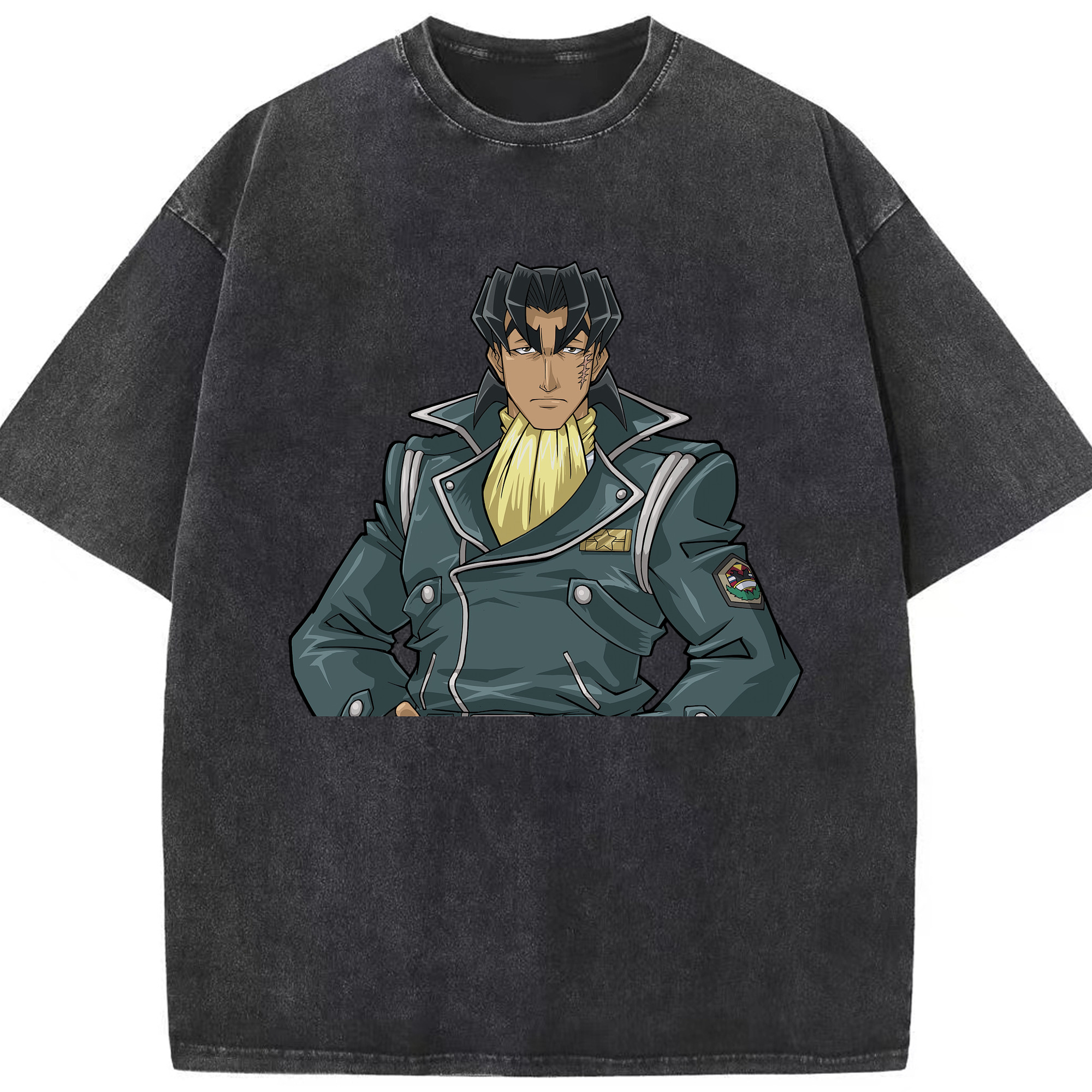 （画像用） 遊☆戯☆王 Yu-Gi-Oh! 綿100% ヴィンテージ風 半袖Tシャツ（フロントプリント）