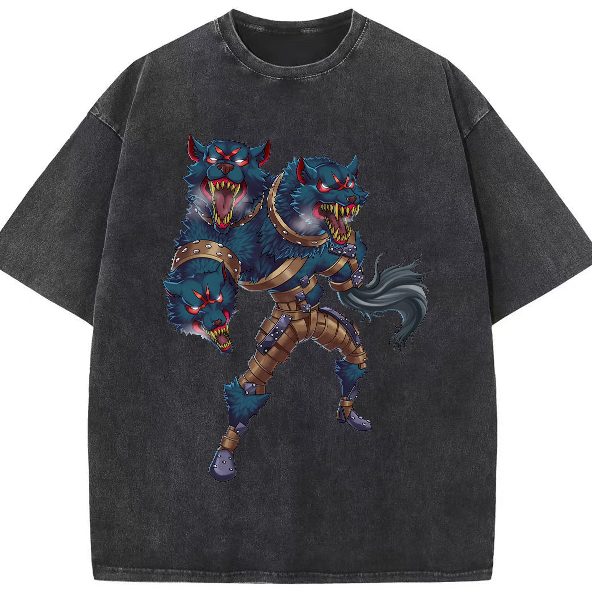 （画像用） 遊☆戯☆王 Yu-Gi-Oh! 綿100% ヴィンテージ風 半袖Tシャツ（フロントプリント）