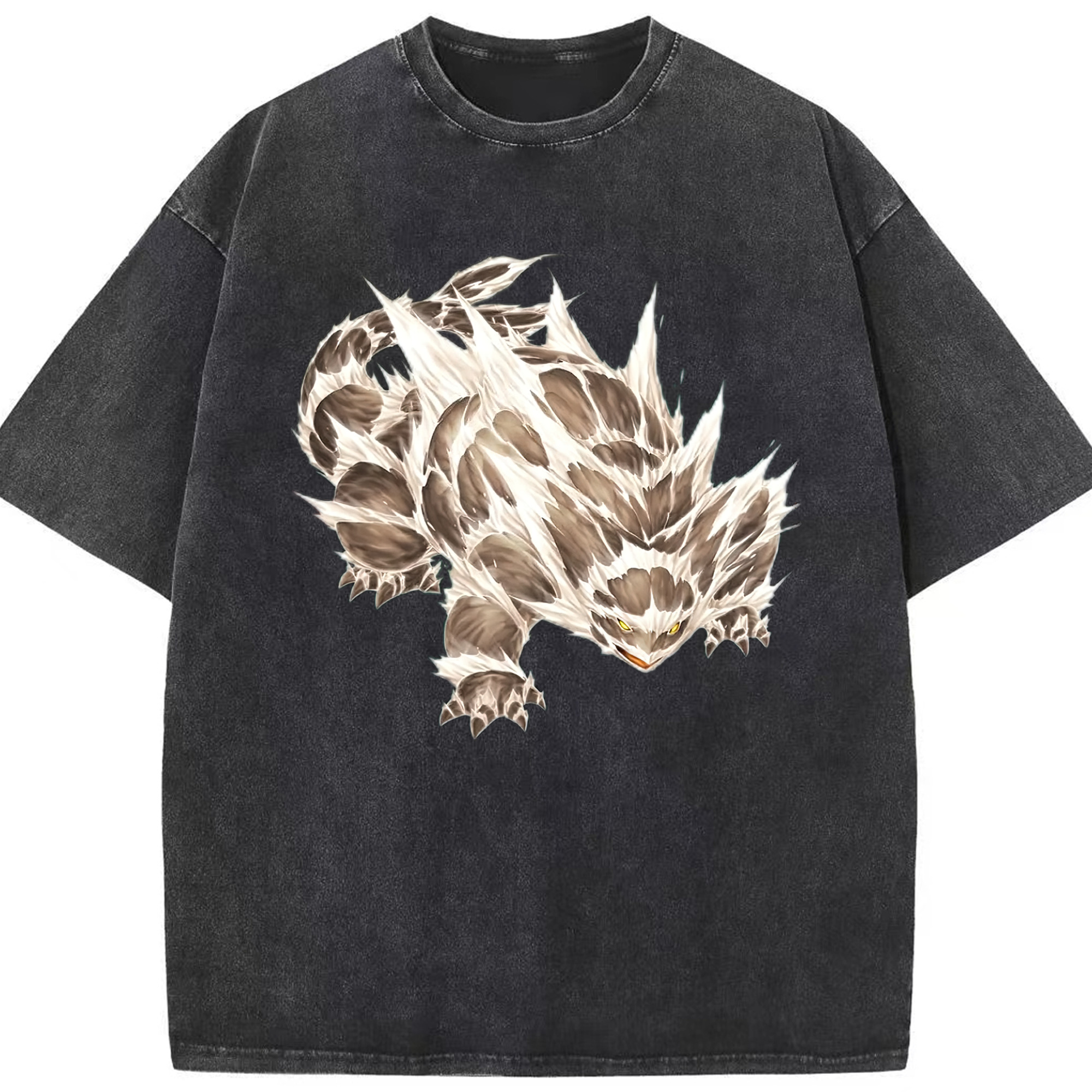 （画像用） 遊☆戯☆王 Yu-Gi-Oh! 綿100% ヴィンテージ風 半袖Tシャツ（フロントプリント）