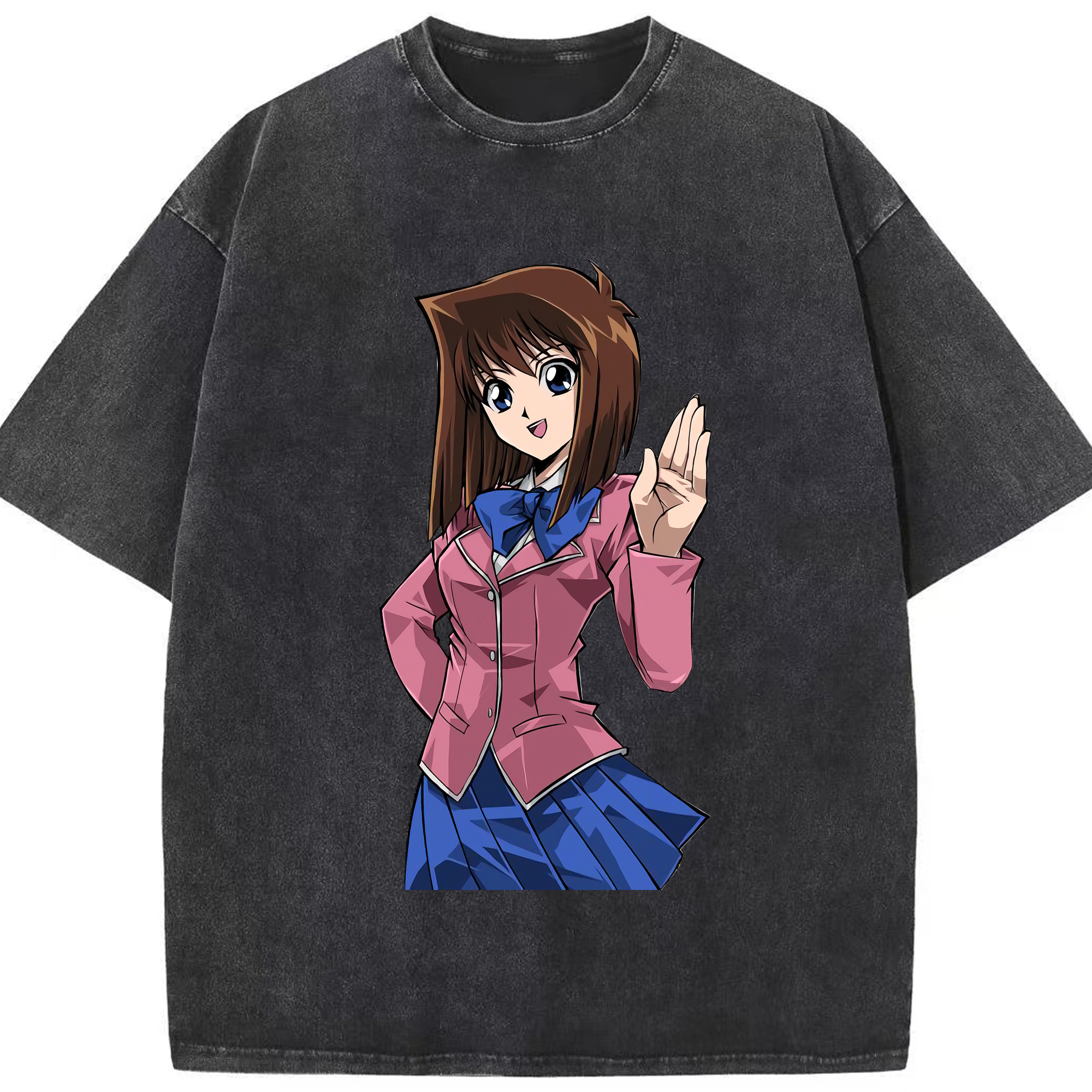 （画像用） 遊☆戯☆王 Yu-Gi-Oh! 綿100% ヴィンテージ風 半袖Tシャツ（フロントプリント）