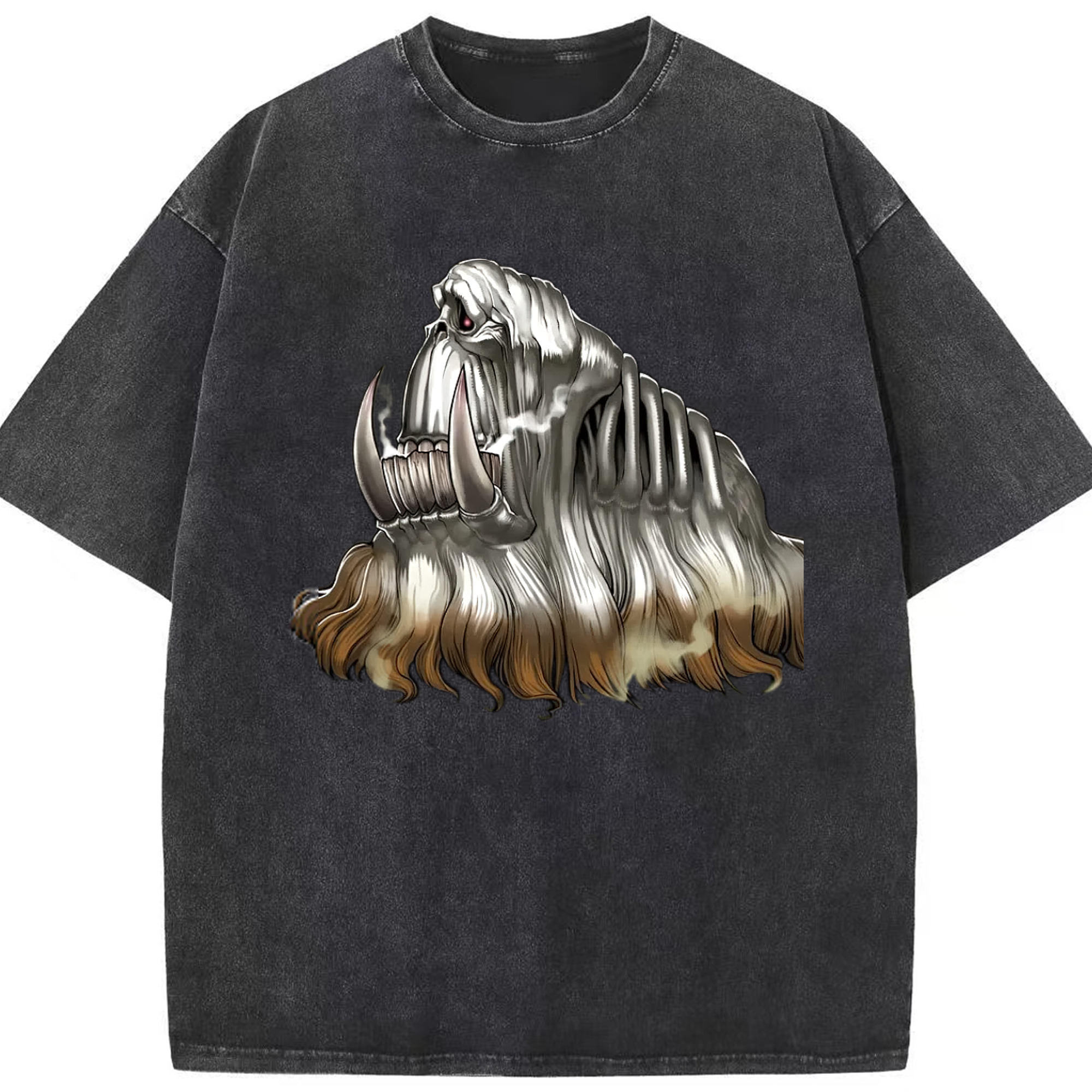（画像用） 遊☆戯☆王 Yu-Gi-Oh! 綿100% ヴィンテージ風 半袖Tシャツ（フロントプリント）