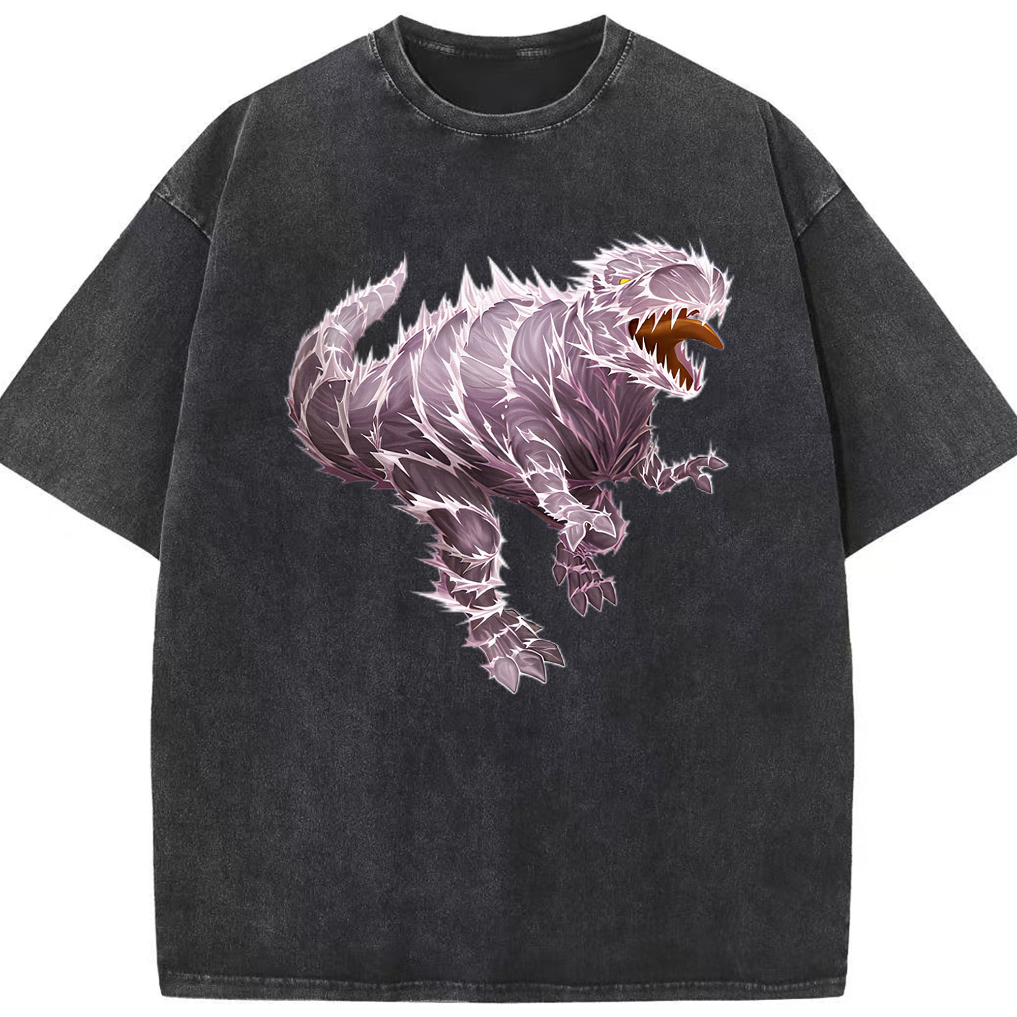 （画像用） 遊☆戯☆王 Yu-Gi-Oh! 綿100% ヴィンテージ風 半袖Tシャツ（フロントプリント）