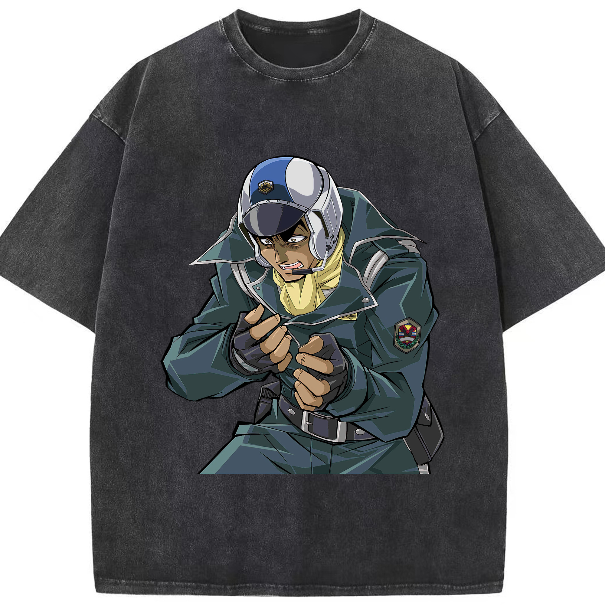 （画像用） 遊☆戯☆王 Yu-Gi-Oh! 綿100% ヴィンテージ風 半袖Tシャツ（フロントプリント）
