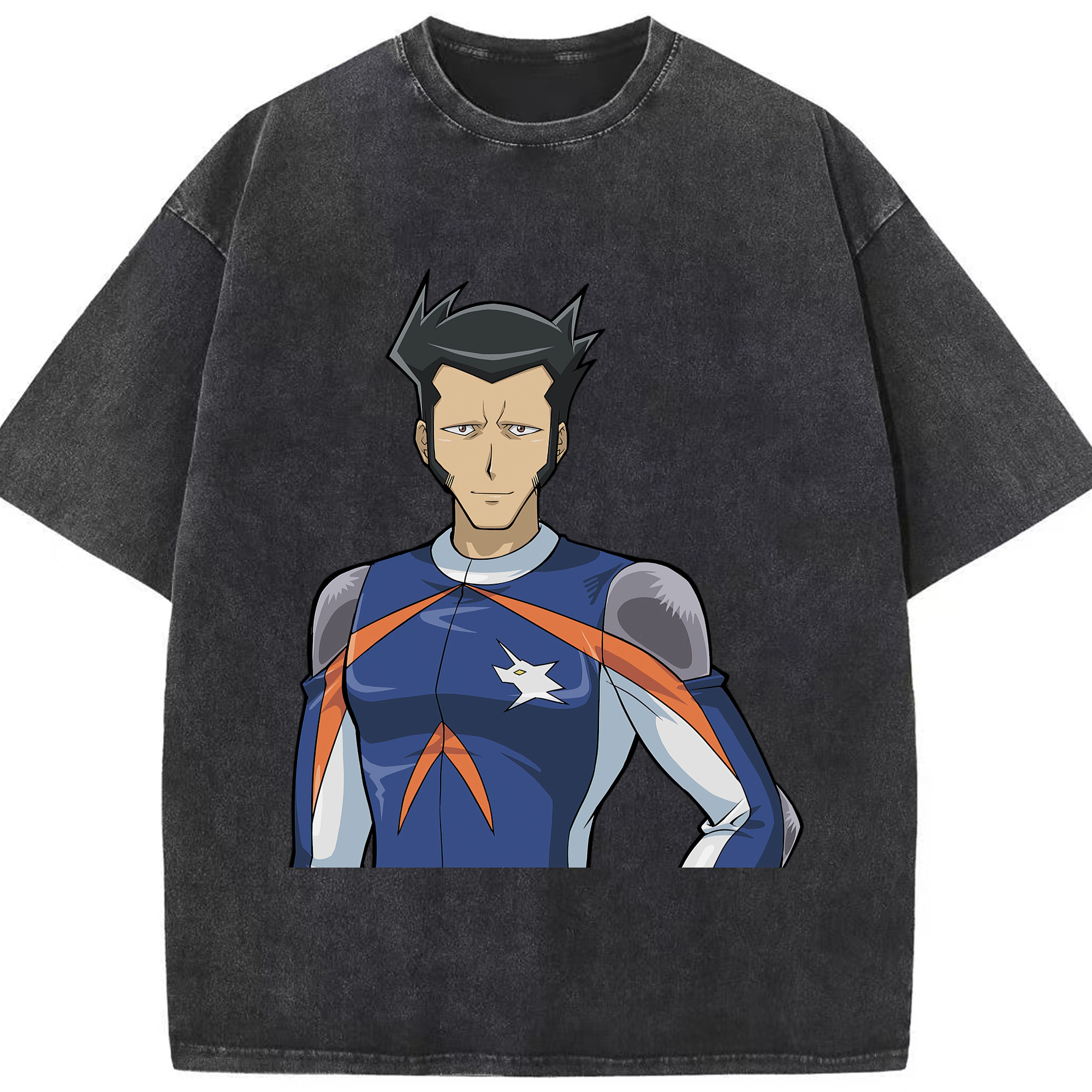 （画像用） 遊☆戯☆王 Yu-Gi-Oh! 綿100% ヴィンテージ風 半袖Tシャツ（フロントプリント）