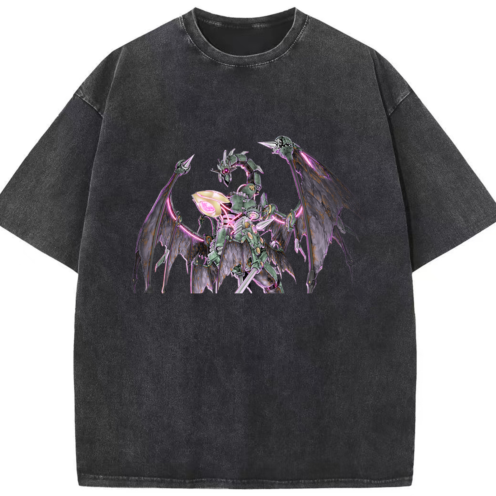 （画像用） 遊☆戯☆王 Yu-Gi-Oh! 綿100% ヴィンテージ風 半袖Tシャツ（フロントプリント）