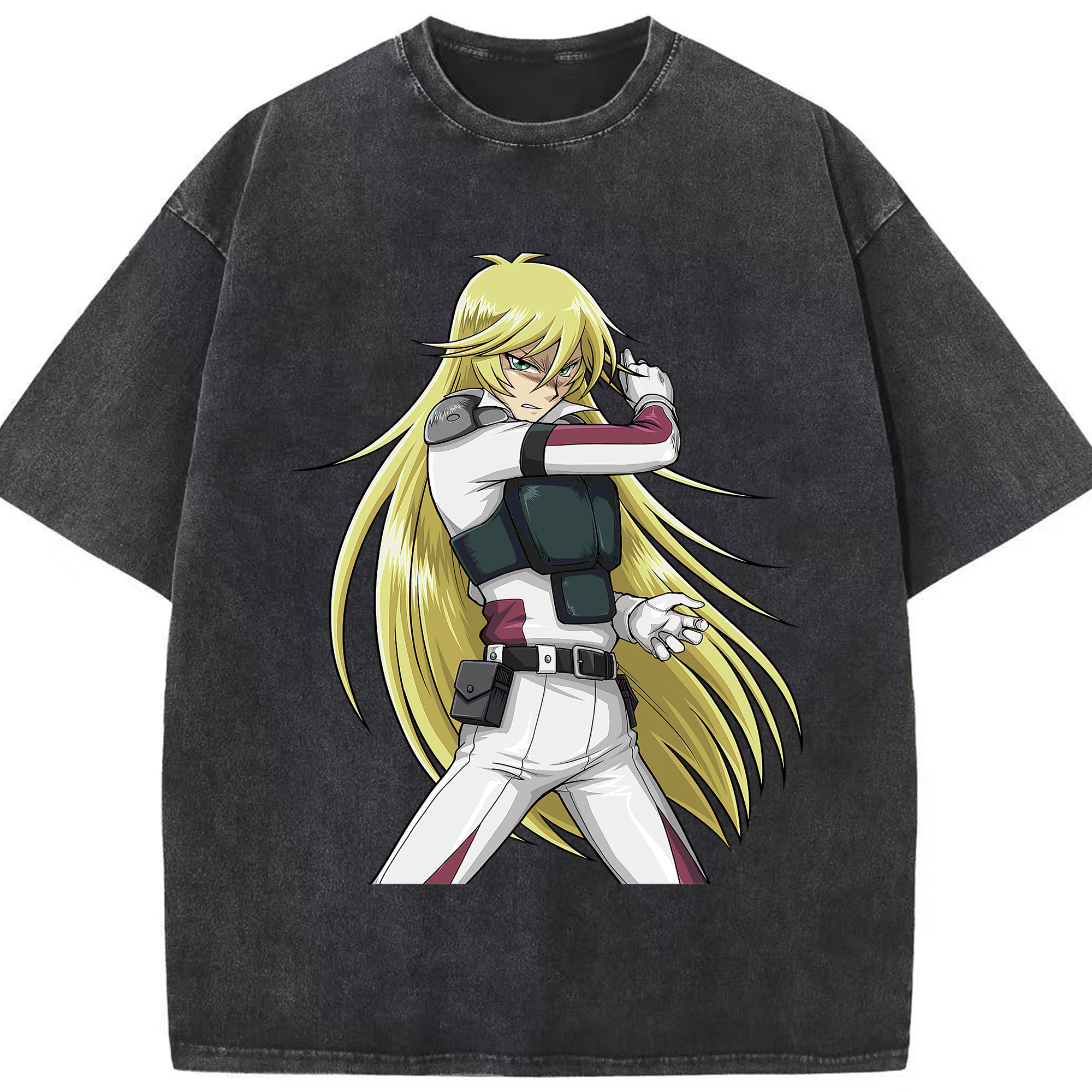 （画像用） 遊☆戯☆王 Yu-Gi-Oh! 綿100% ヴィンテージ風 半袖Tシャツ（フロントプリント）