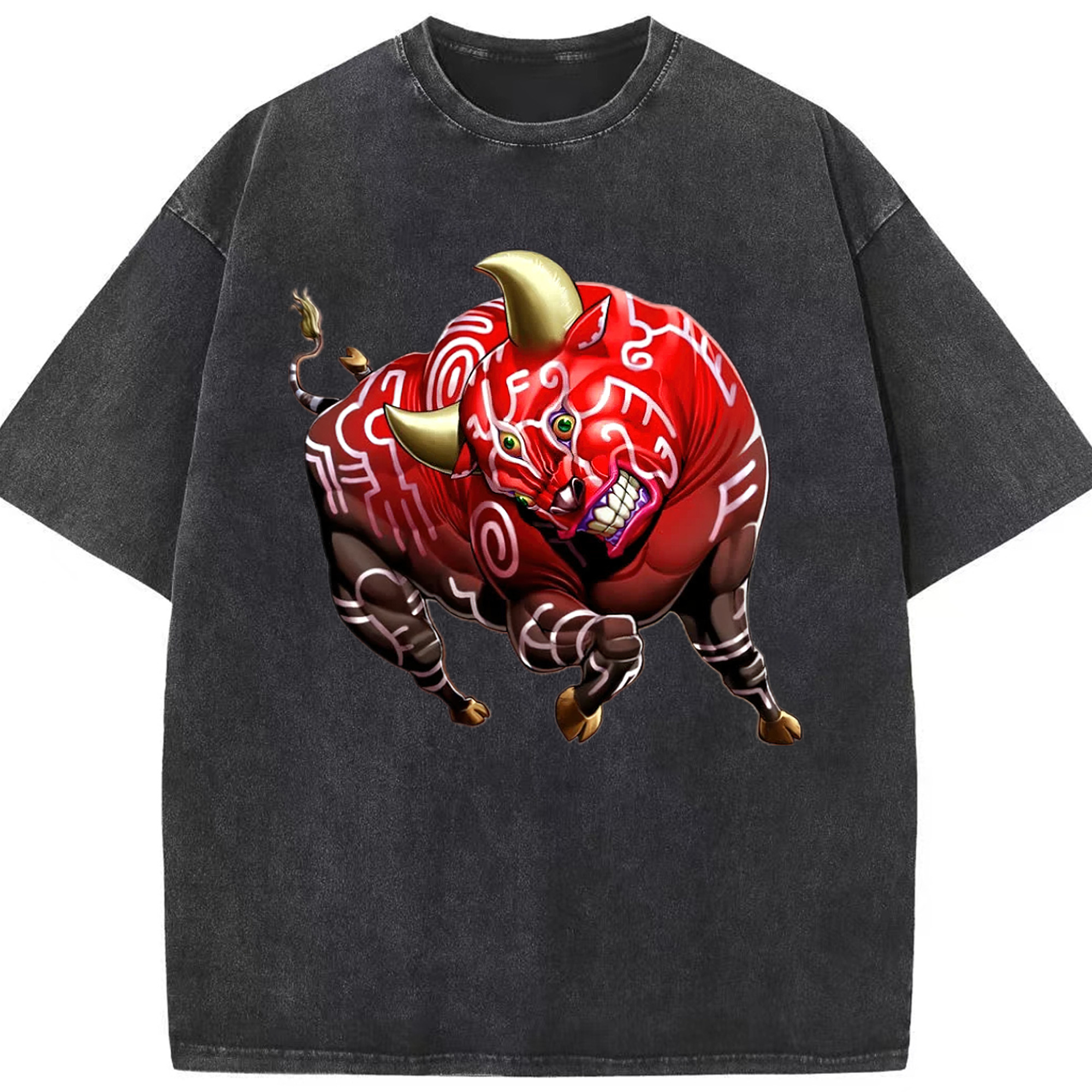 （画像用） 遊☆戯☆王 Yu-Gi-Oh! 綿100% ヴィンテージ風 半袖Tシャツ（フロントプリント）