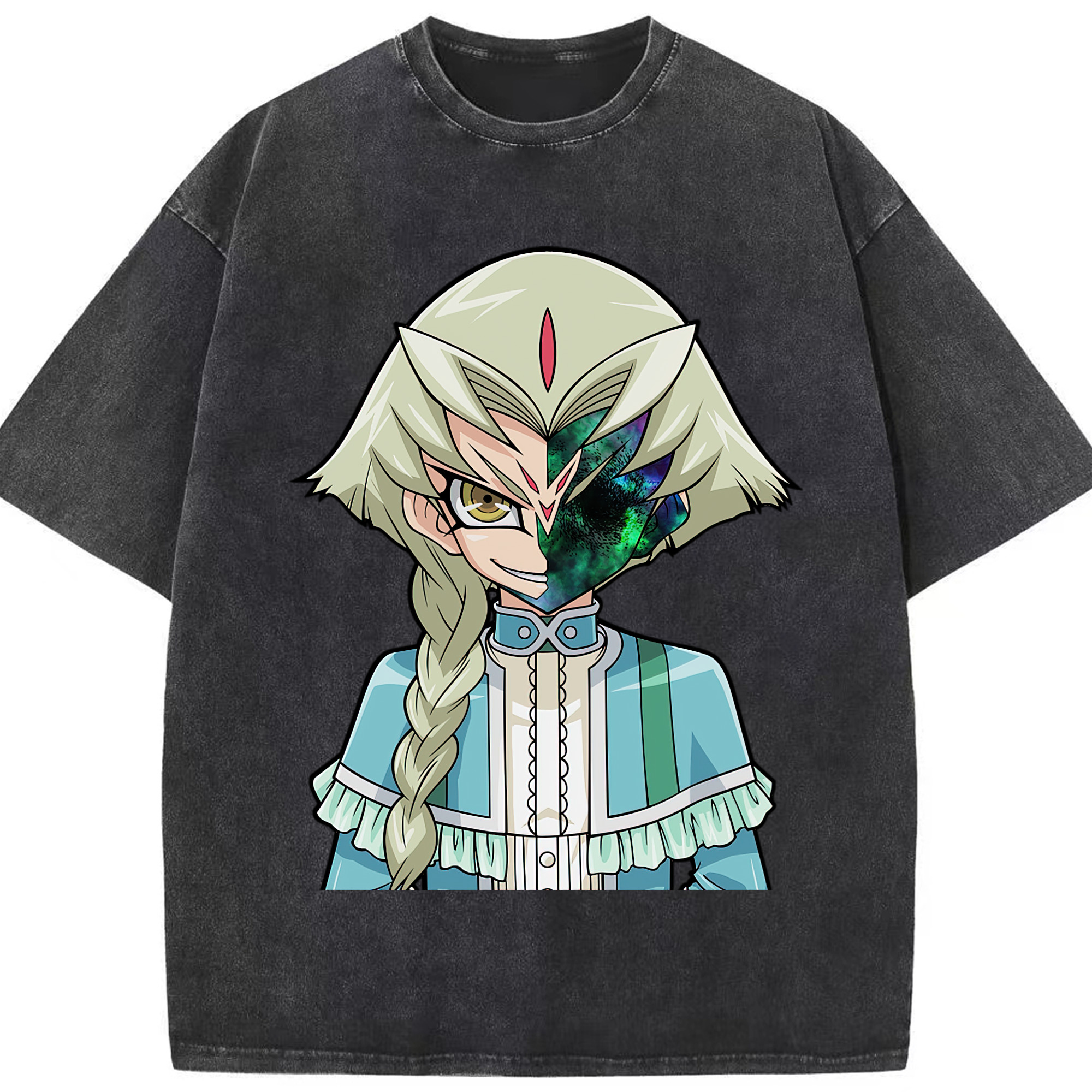 （画像用） 遊☆戯☆王 Yu-Gi-Oh! 綿100% ヴィンテージ風 半袖Tシャツ（フロントプリント）