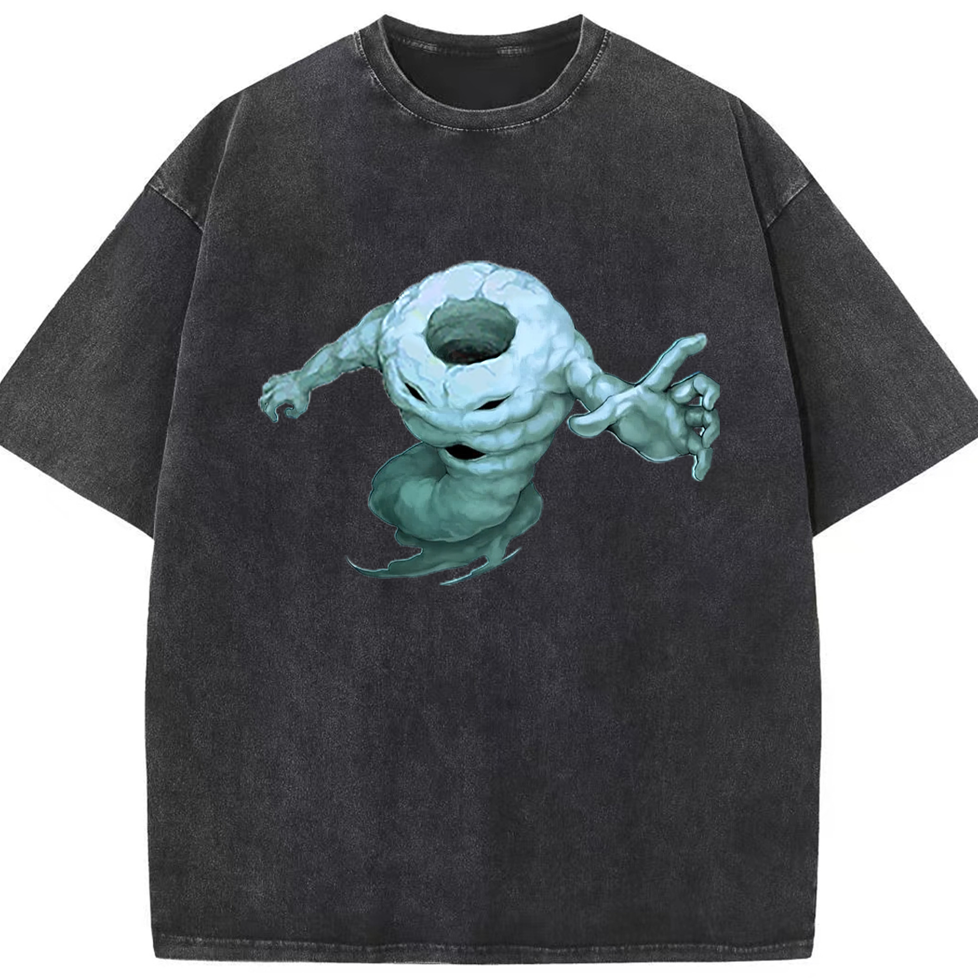 （画像用） 遊☆戯☆王 Yu-Gi-Oh! 綿100% ヴィンテージ風 半袖Tシャツ（フロントプリント）