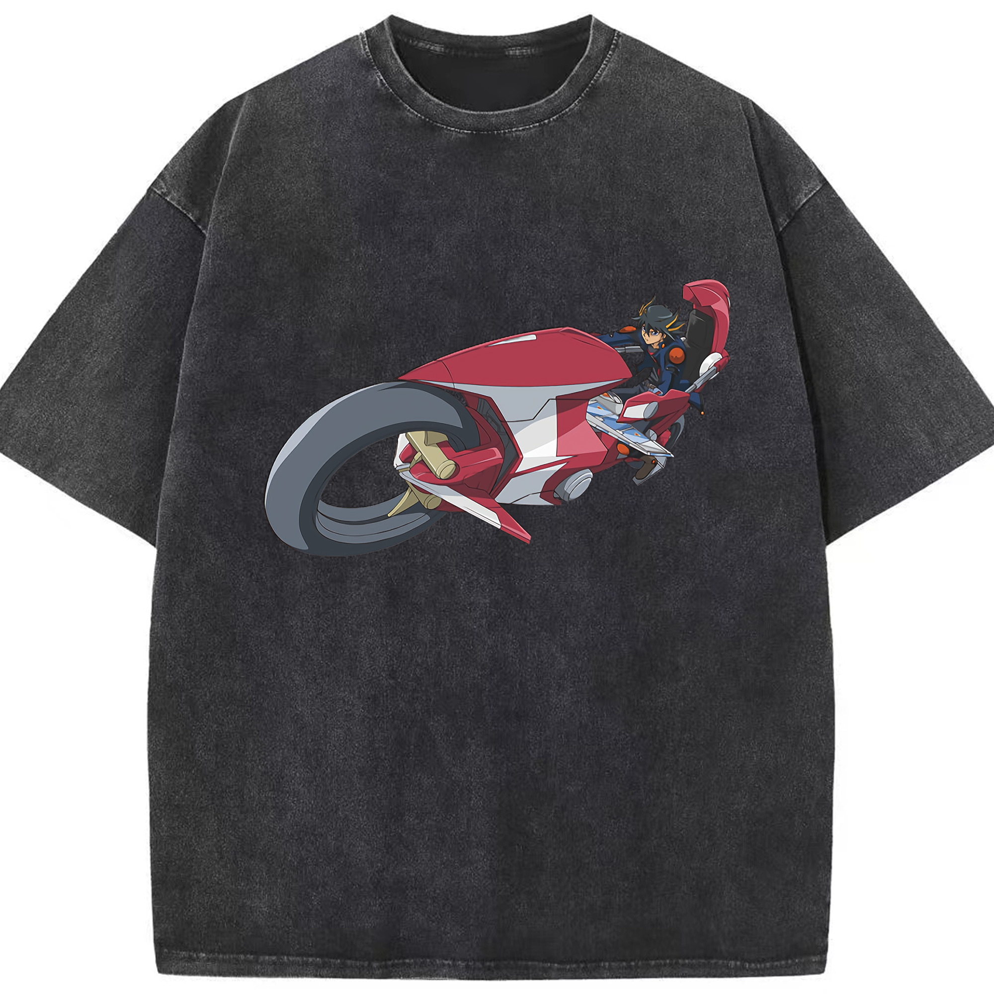 （画像用） 遊☆戯☆王 Yu-Gi-Oh! 綿100% ヴィンテージ風 半袖Tシャツ（フロントプリント）