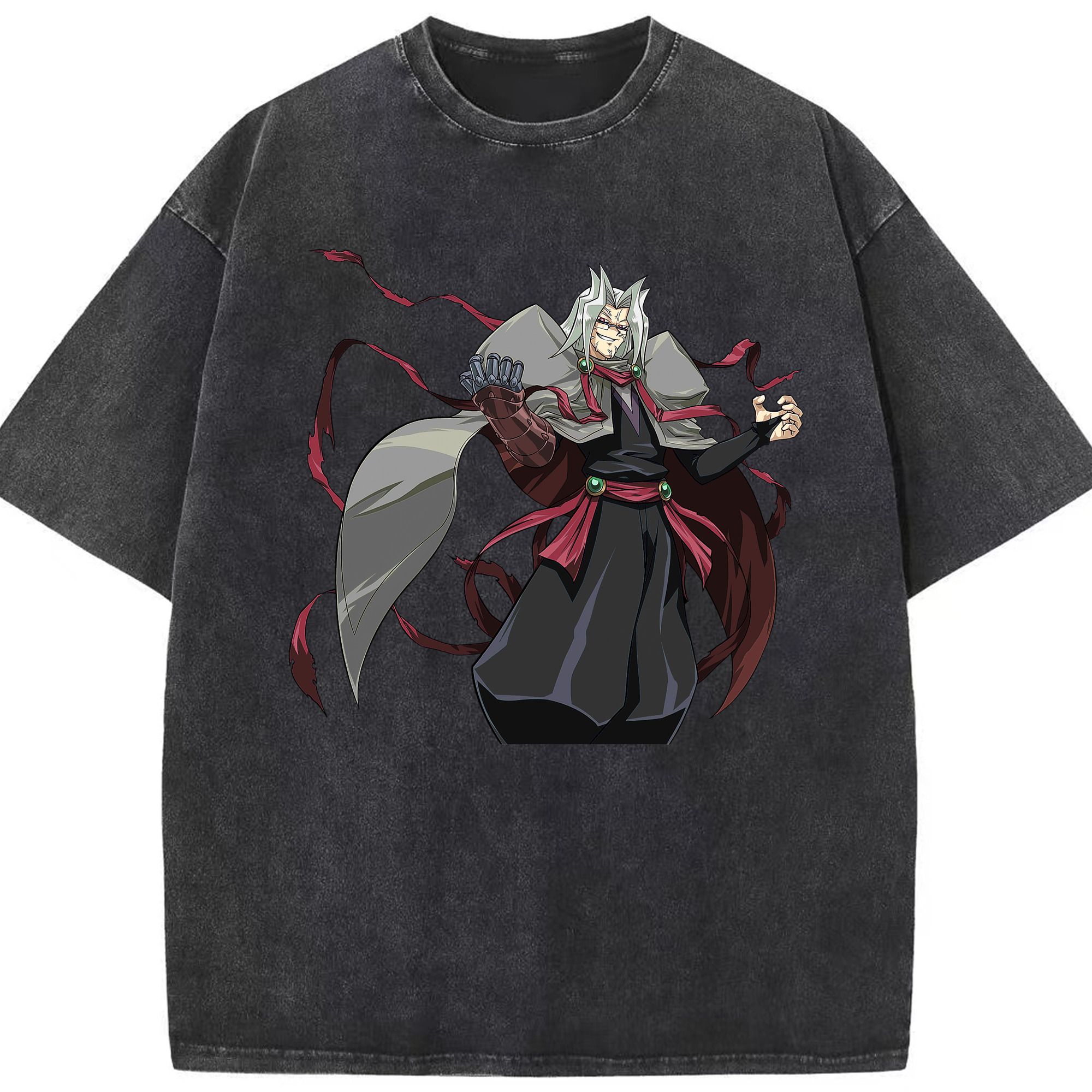 （画像用） 遊☆戯☆王 Yu-Gi-Oh! 綿100% ヴィンテージ風 半袖Tシャツ（フロントプリント）
