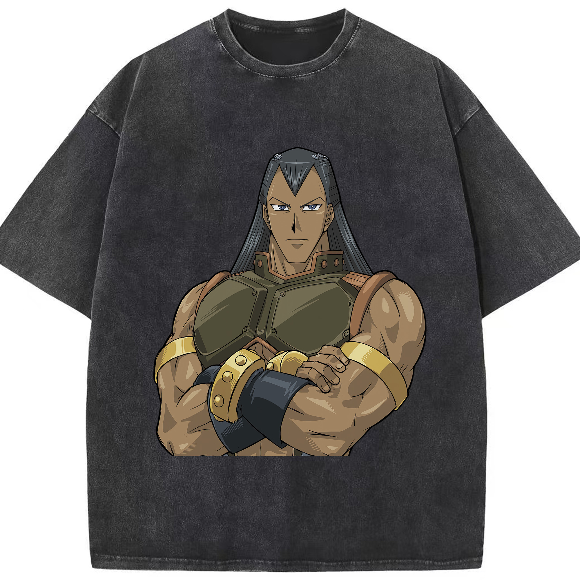 （画像用） 遊☆戯☆王 Yu-Gi-Oh! 綿100% ヴィンテージ風 半袖Tシャツ（フロントプリント）