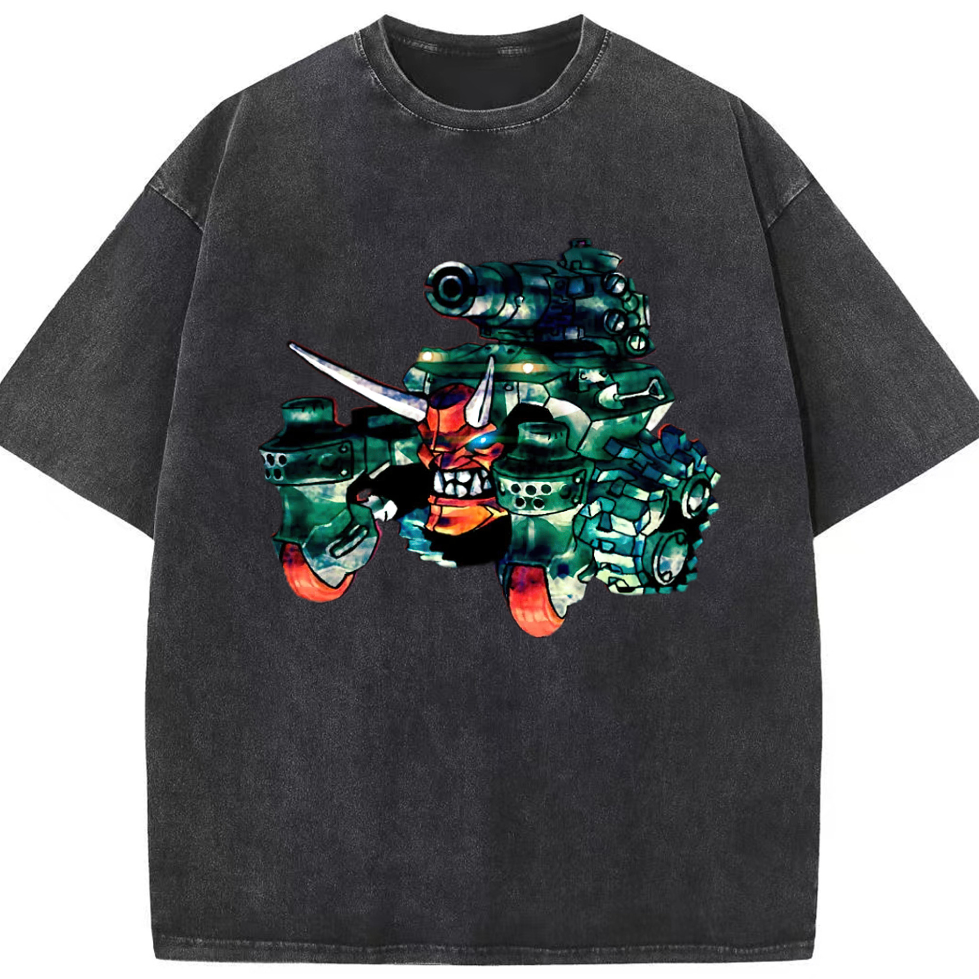 （画像用） 遊☆戯☆王 Yu-Gi-Oh! 綿100% ヴィンテージ風 半袖Tシャツ（フロントプリント）