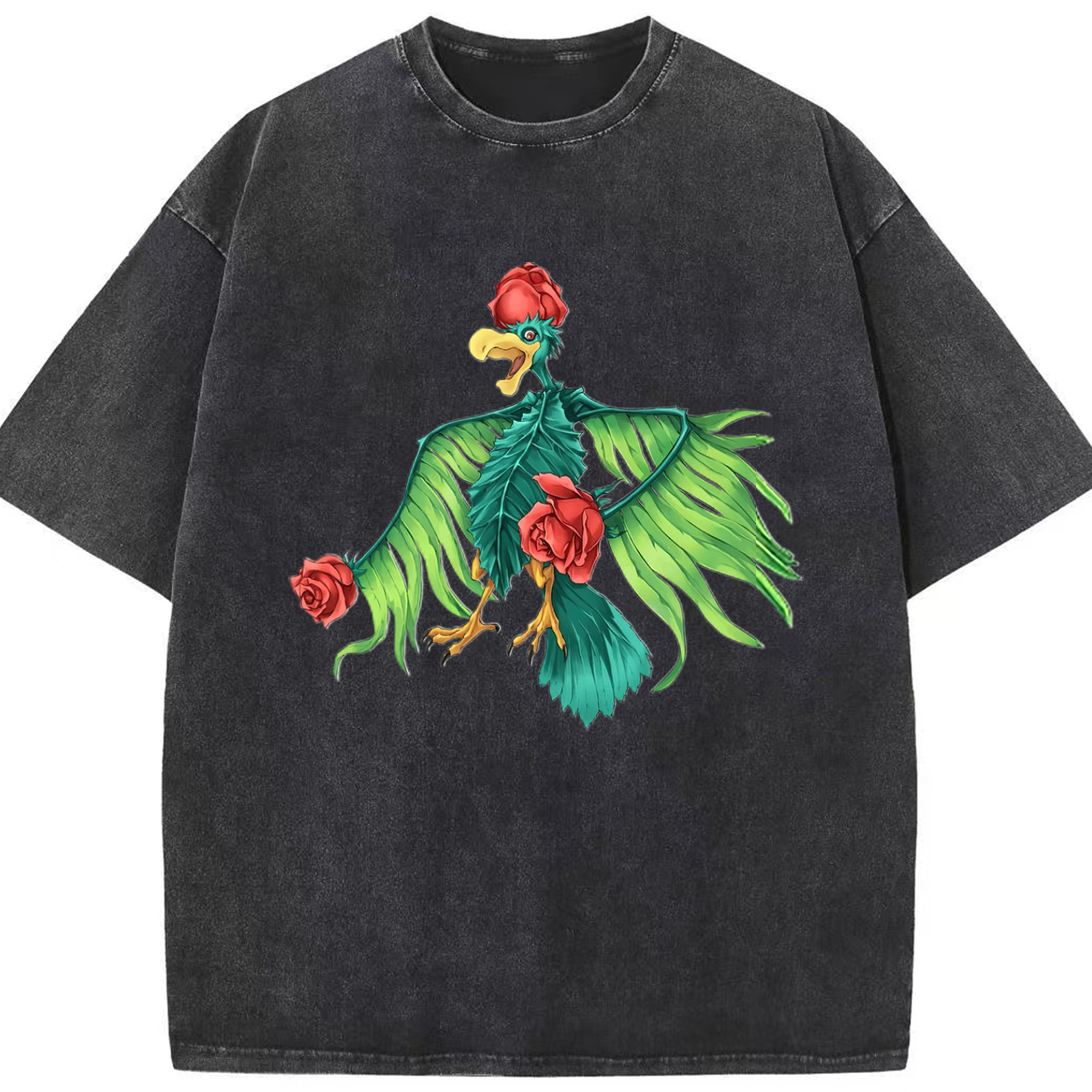 （画像用） 遊☆戯☆王 Yu-Gi-Oh! 綿100% ヴィンテージ風 半袖Tシャツ（フロントプリント）